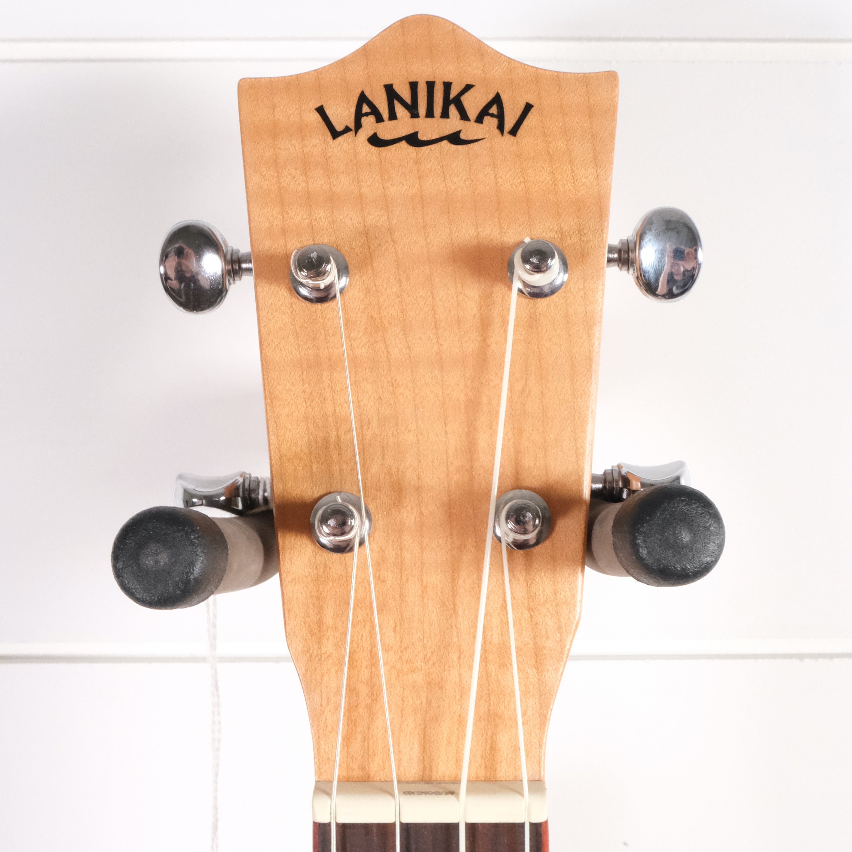 Lanikai FM-CEB Flame Maple Ukulele with Cutaway & Electronics - Baritone - Palen Music