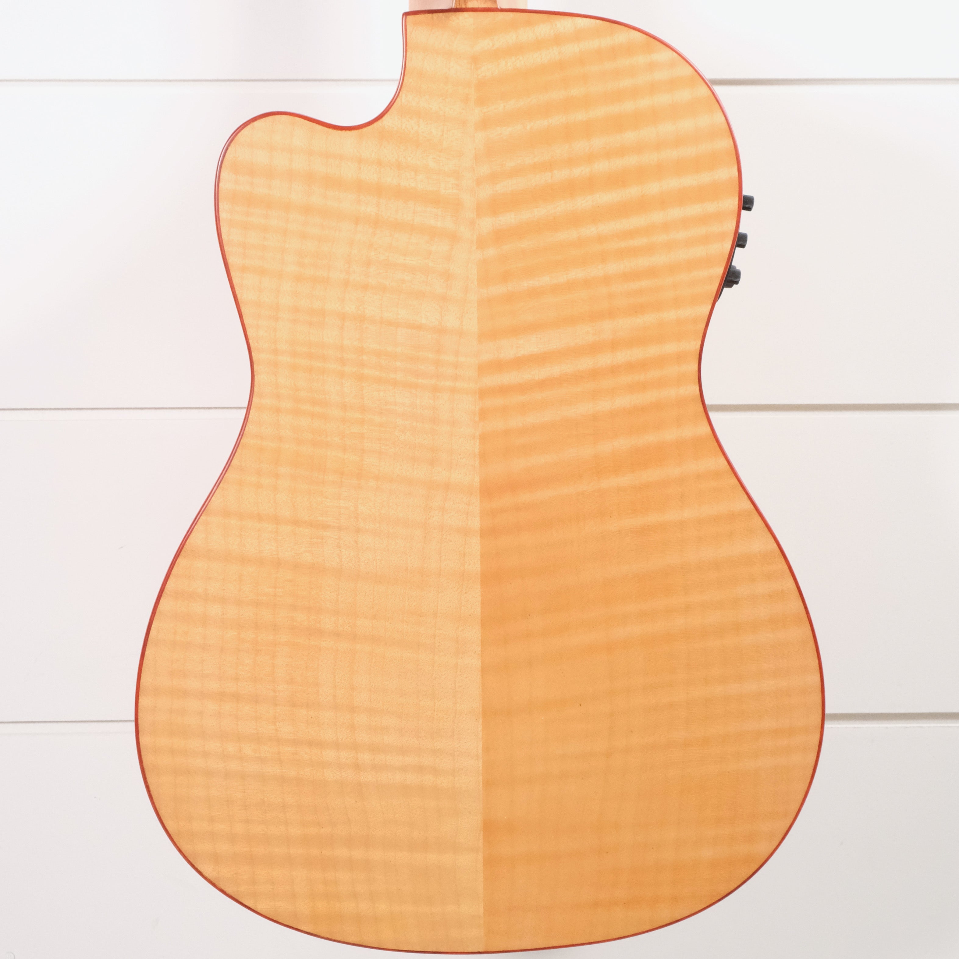 Lanikai FM-CEB Flame Maple Ukulele with Cutaway & Electronics - Baritone - Palen Music