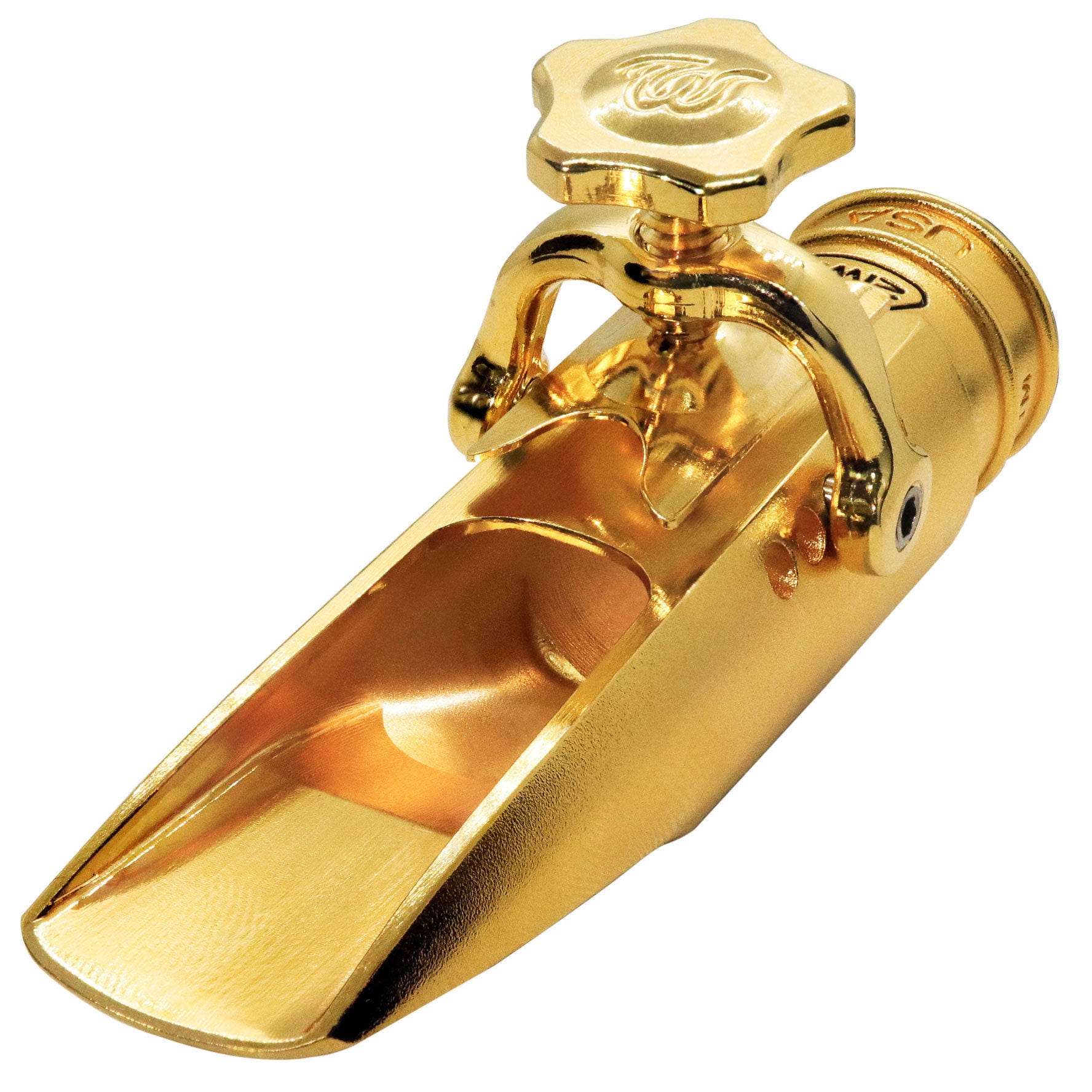 Theo Wanne DURGA 5 Alto Saxophone Mouthpiece #7 - (Gold Plated) - Palen Music