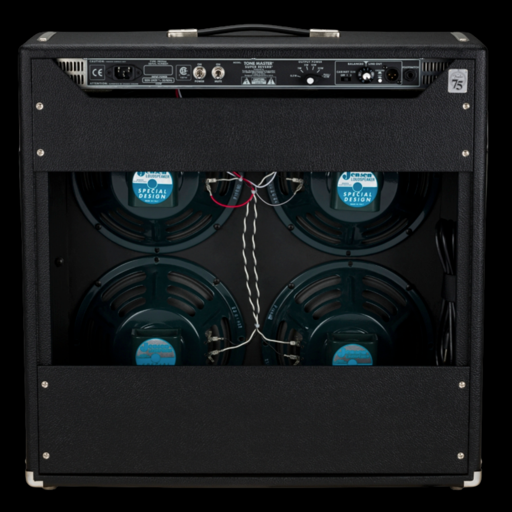 Fender Tone Master Super Reverb 4x10" 45-watt Combo Amp - Palen Music