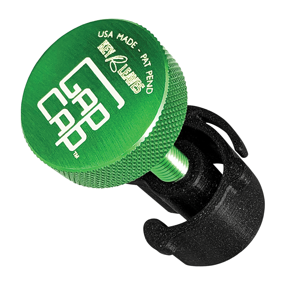 Key Leaves GapCap Tenor Saxophone End Cap - GCTS (Green) - Palen Music