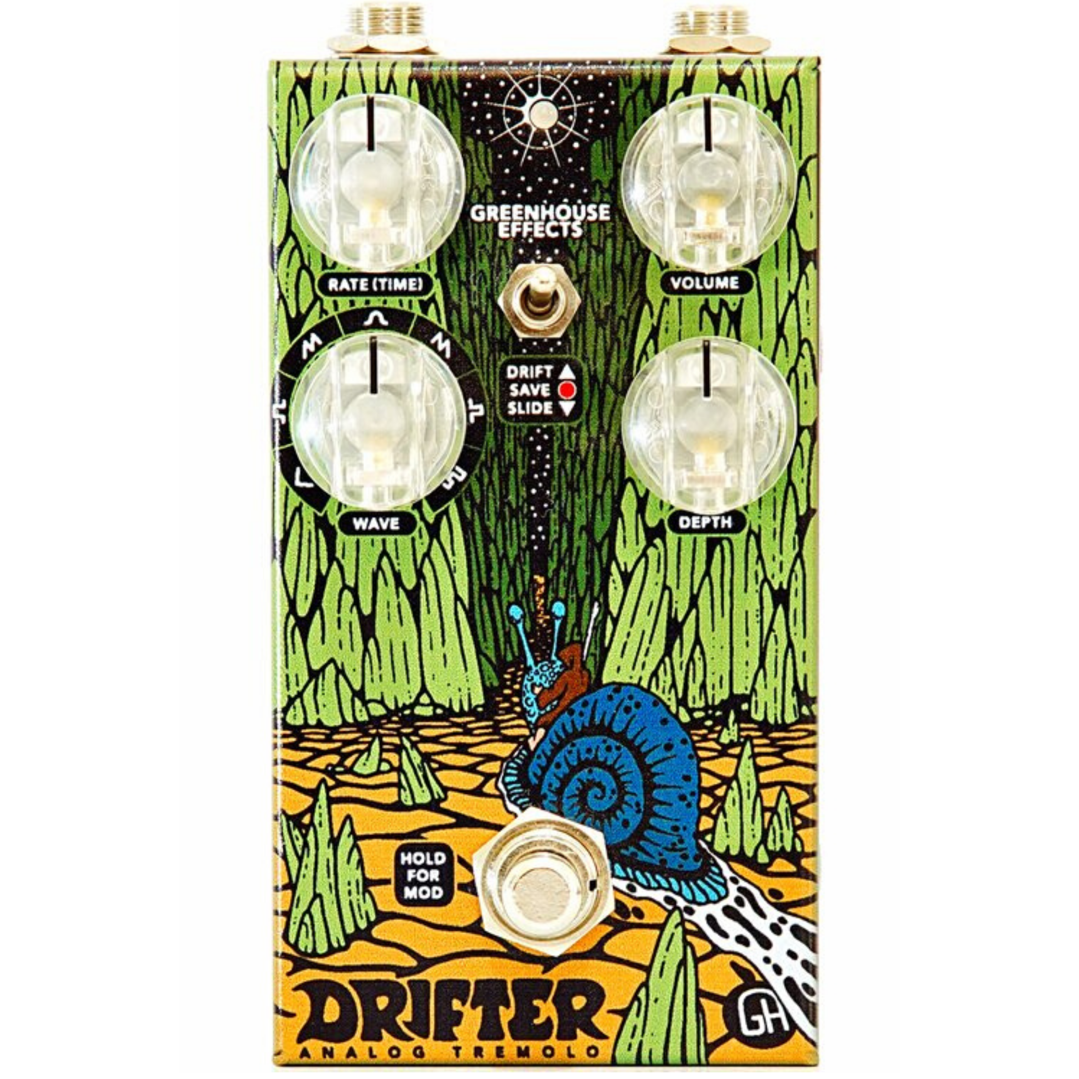Greenhouse Effects "Drifter" Tremolo Pedal - Palen Music