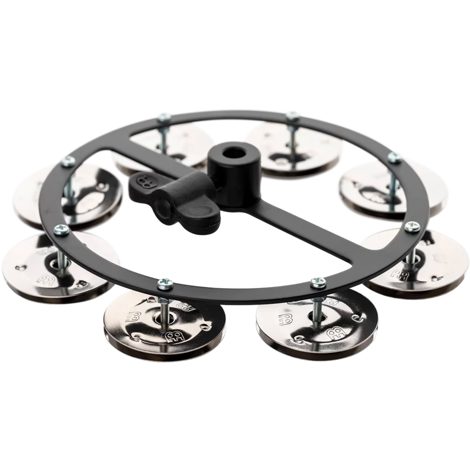 Meinl Percussion Headliner Series Hi-Hat Tambourine (Black) - Palen Music