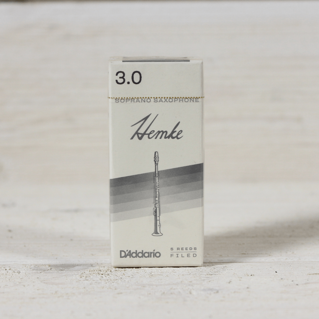 Hemke RHKP5SSX300 #3 Soprano Saxophone Reeds - Box of 5 - Palen Music