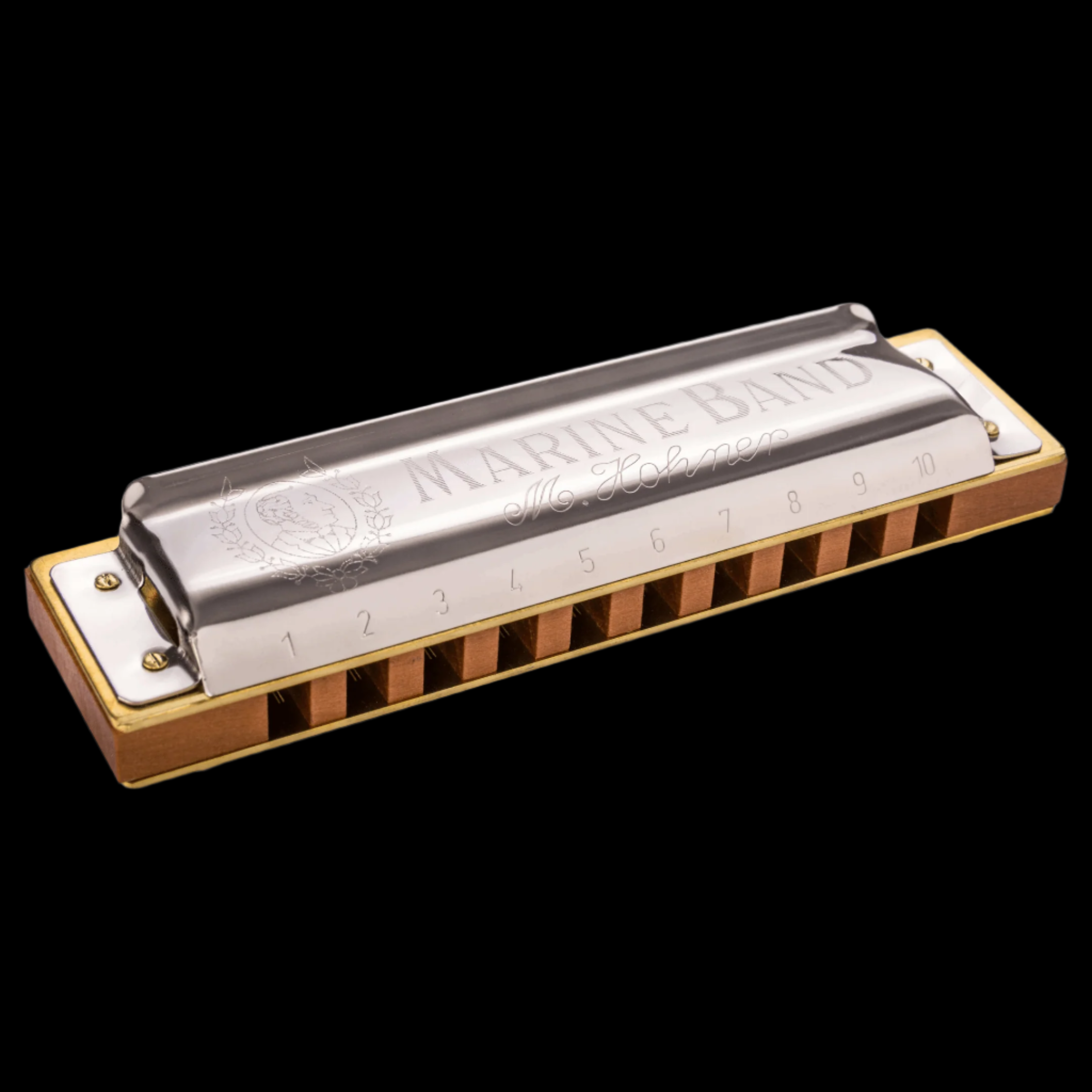 Hohner Marine Band Harmonica (Key of A) - Palen Music