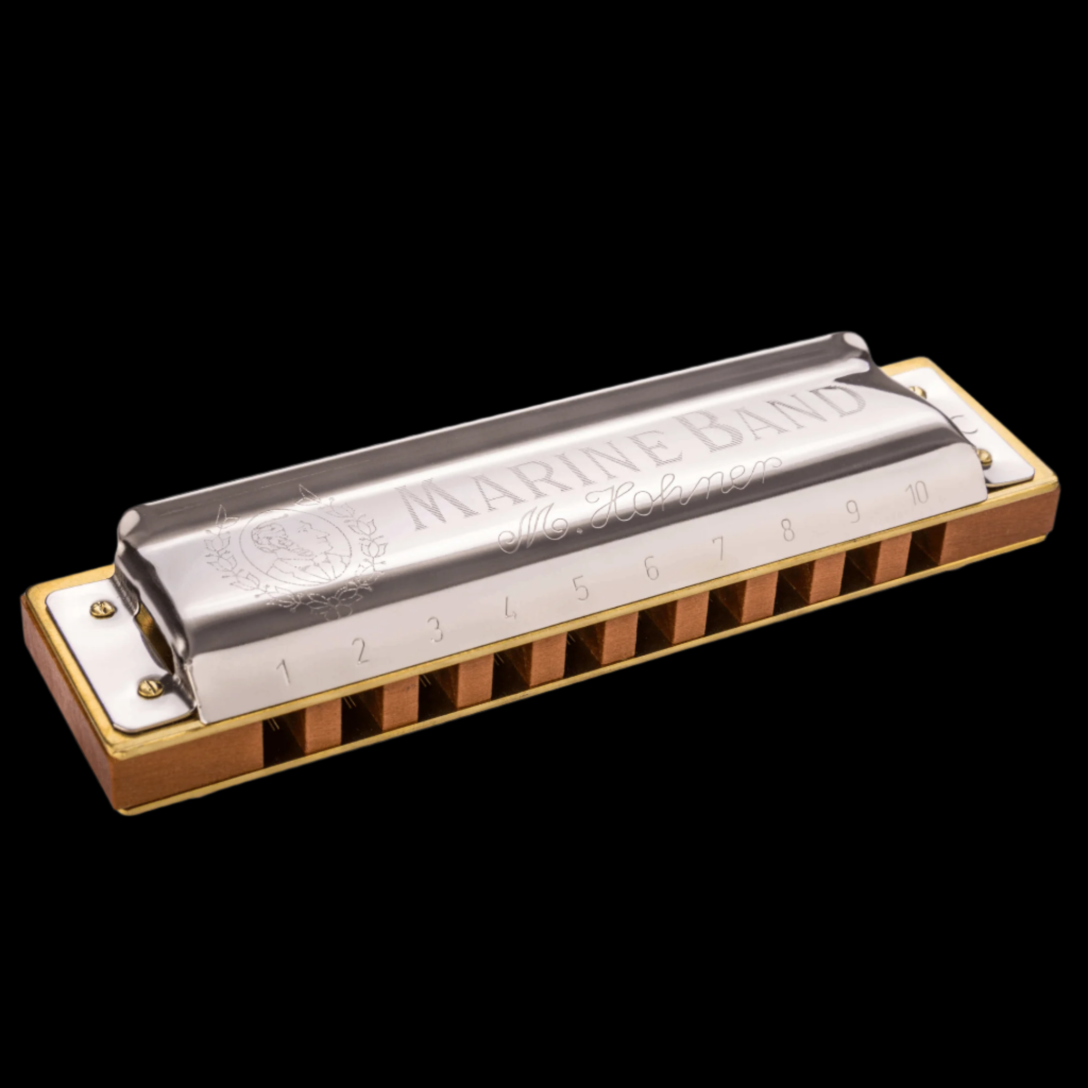 Hohner Marine Band Harmonica (Key of C) - Palen Music