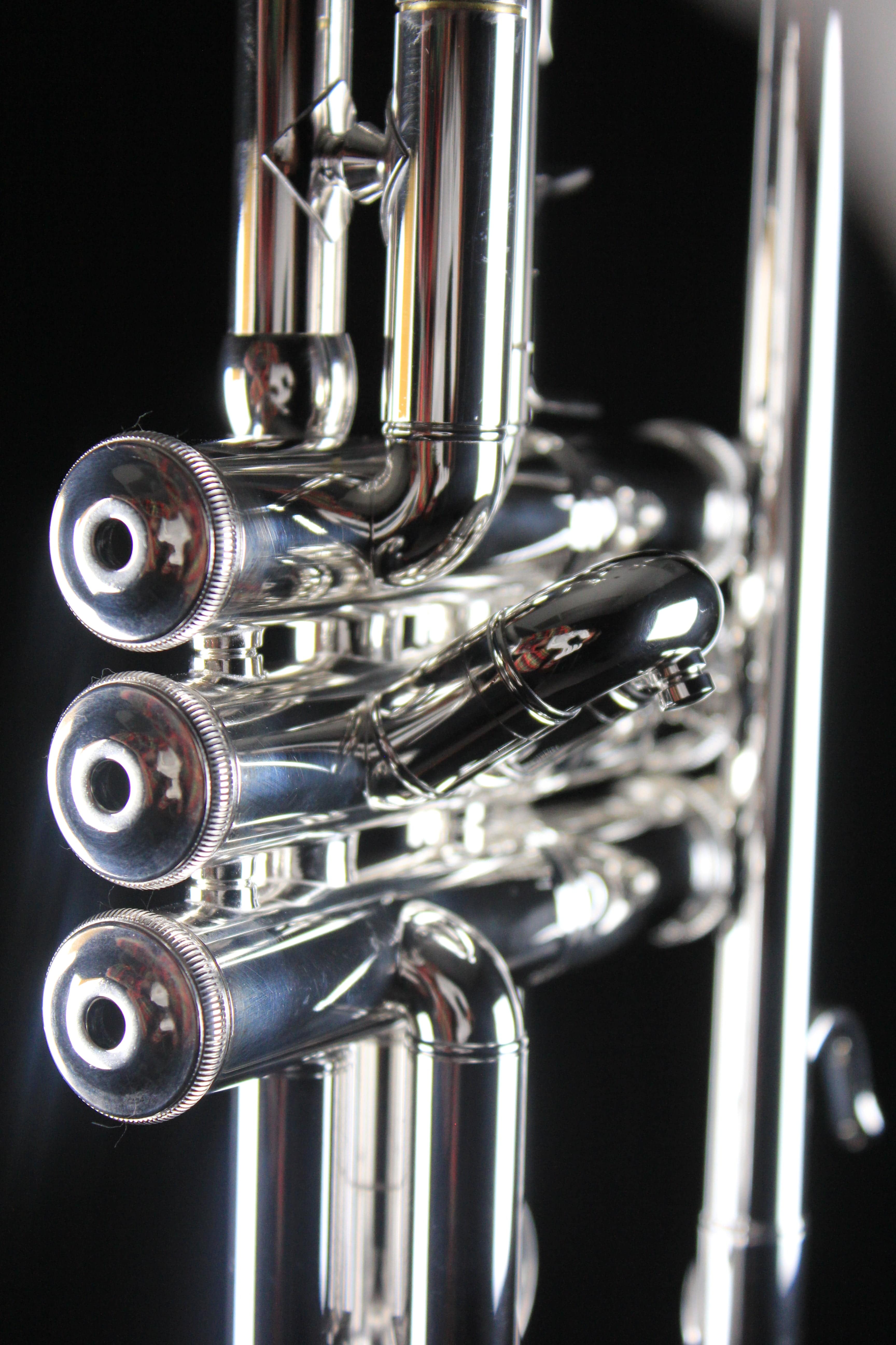 Bach Stradivarius 180S37 Professional Bb Trumpet (Silver Plated) - Palen Music