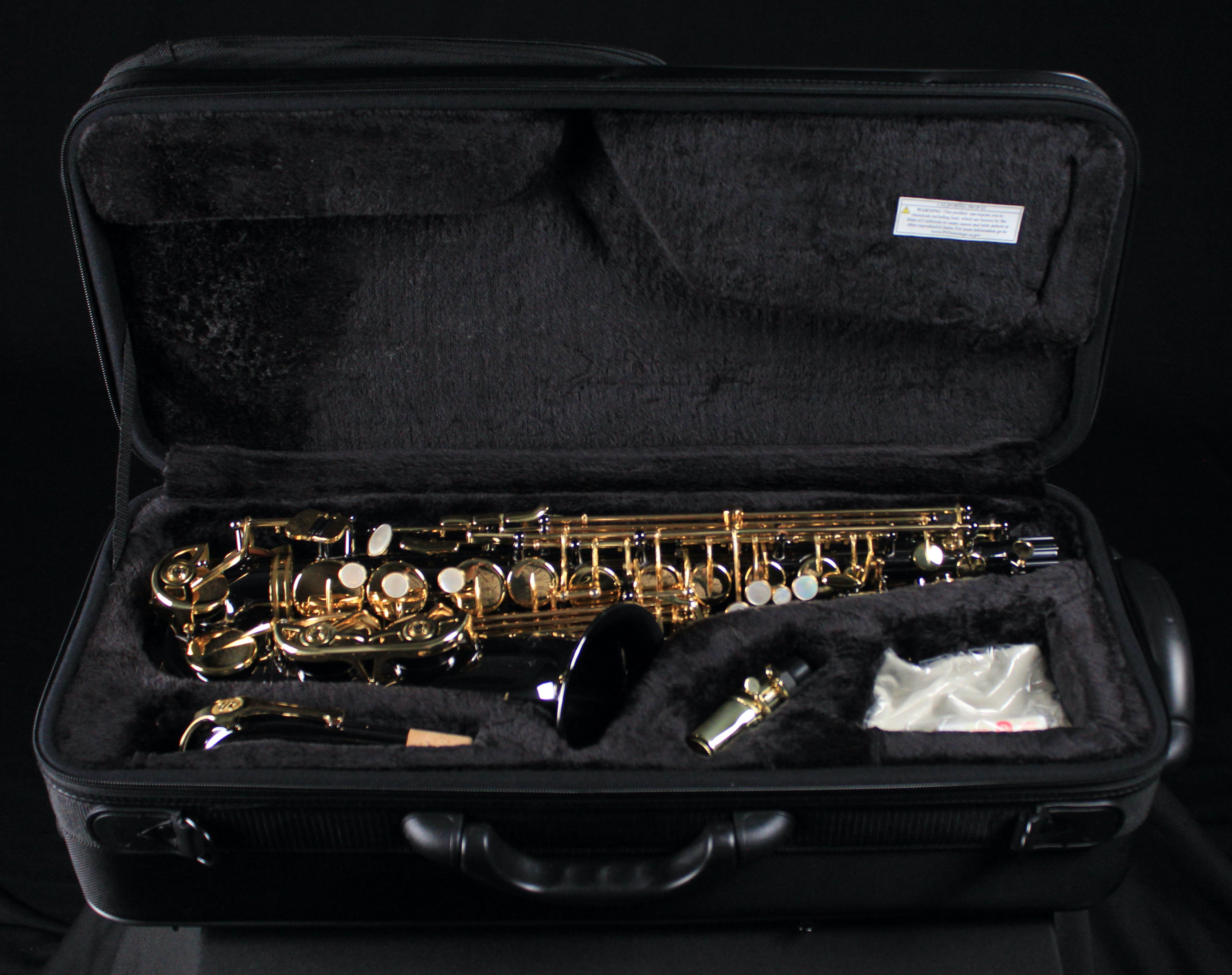 Selmer SAS411B Intermediate Alto Saxophone - Black Nickel Finish - Palen Music