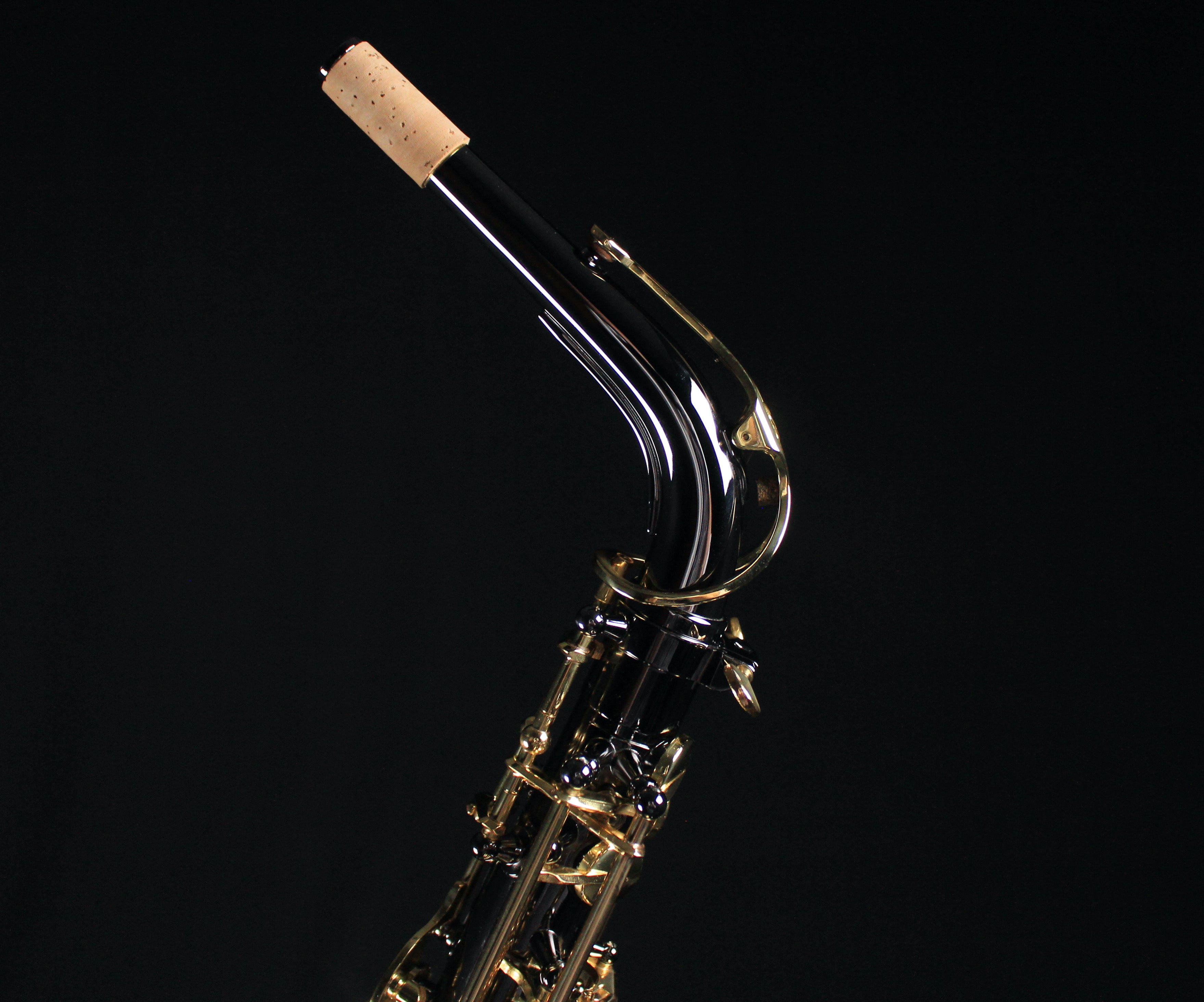 Selmer SAS411B Intermediate Alto Saxophone - Black Nickel Finish - Palen Music