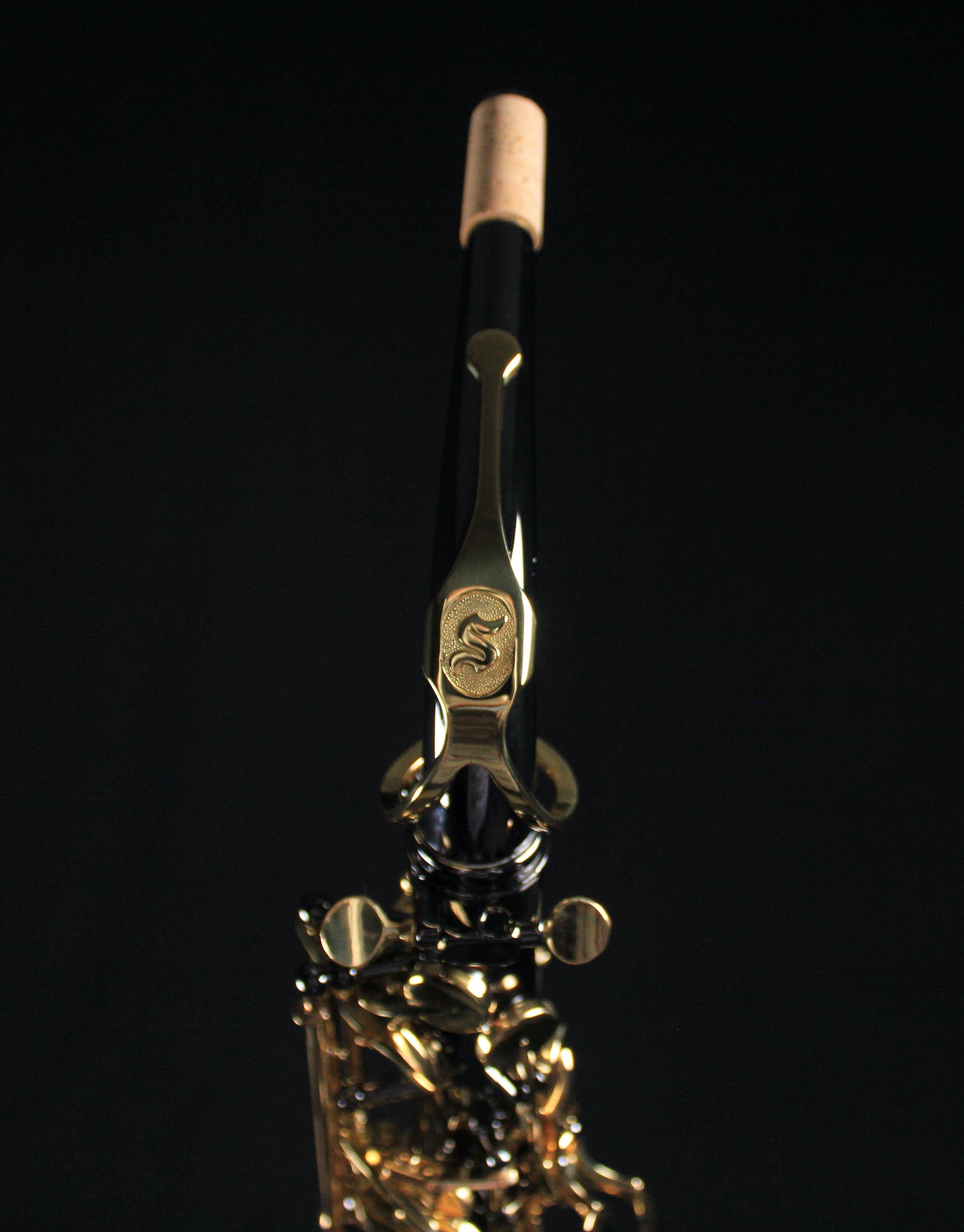 Selmer SAS411B Intermediate Alto Saxophone - Black Nickel Finish - Palen Music