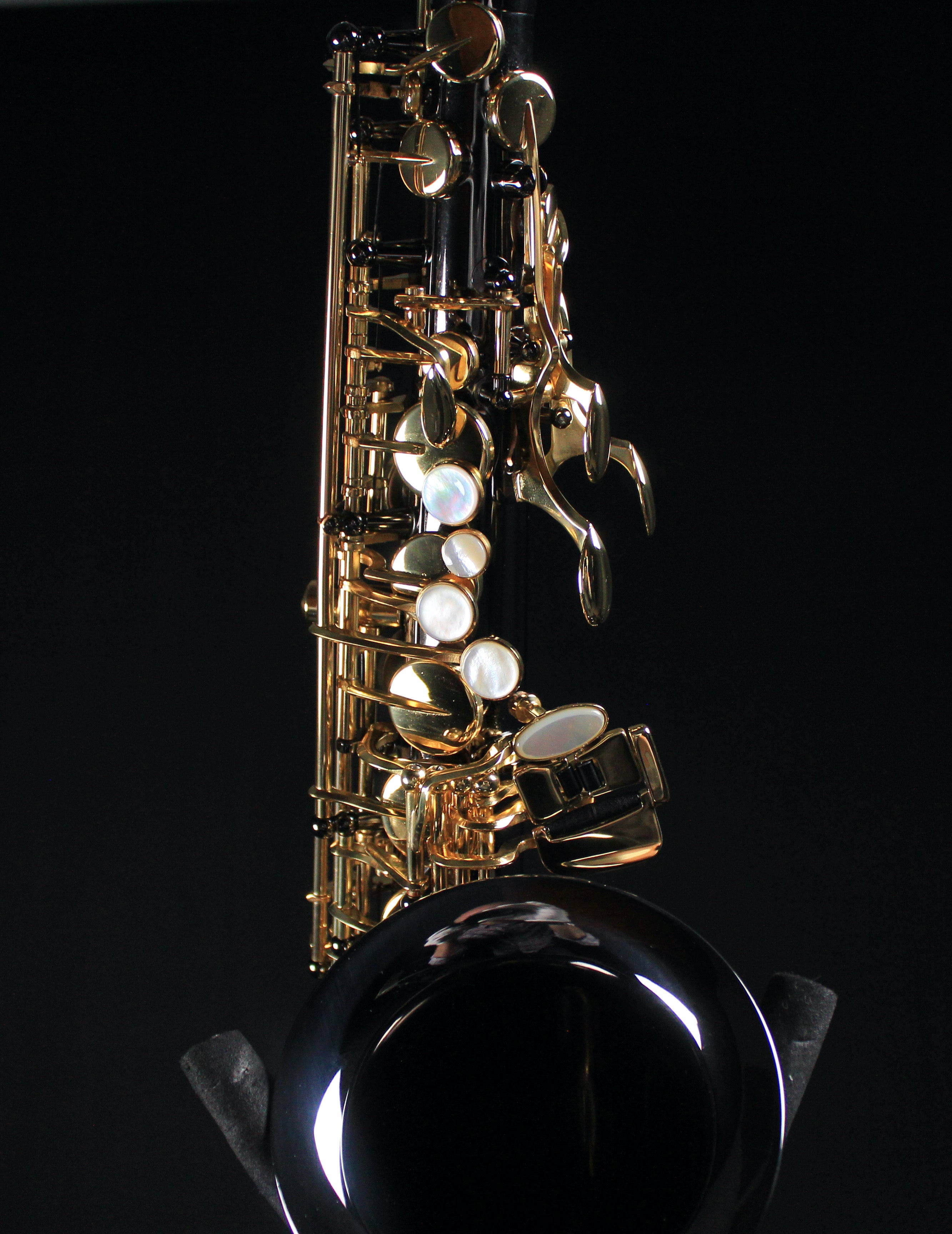 Selmer SAS411B Intermediate Alto Saxophone - Black Nickel Finish - Palen Music