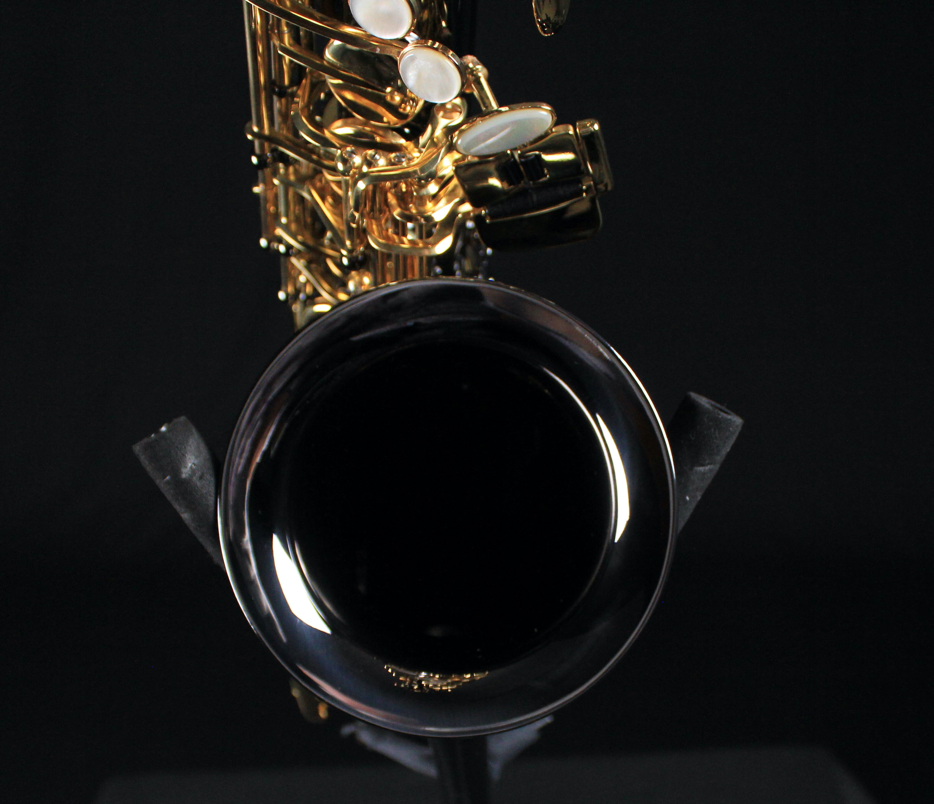 Selmer SAS411B Intermediate Alto Saxophone - Black Nickel Finish - Palen Music