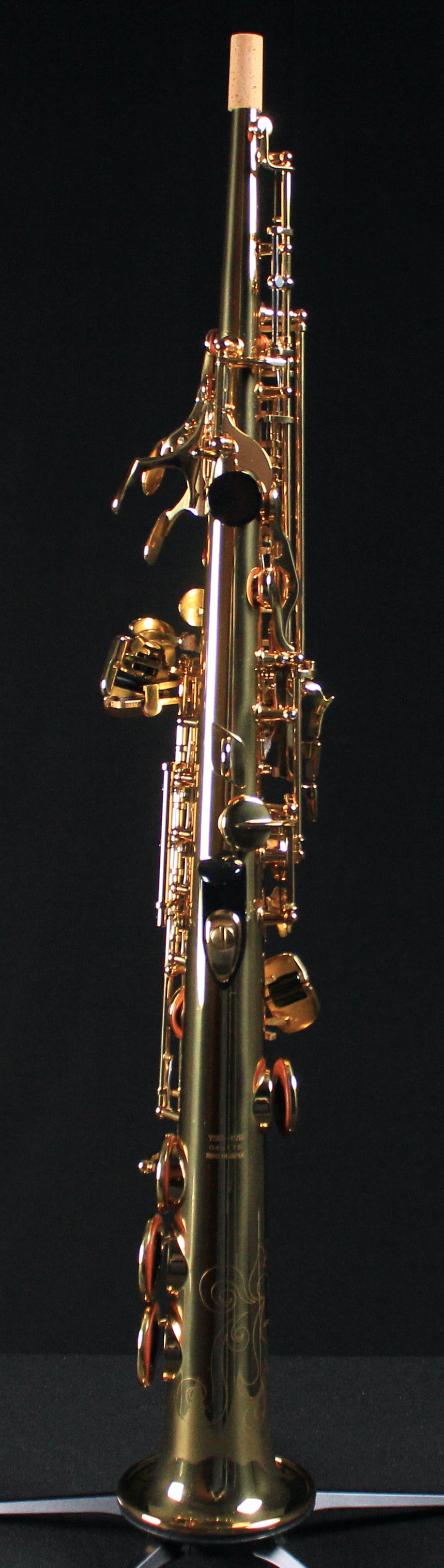 Yamaha YSS-475II Intermediate Bb Soprano Saxophone - Gold Lacquer Finish - Palen Music