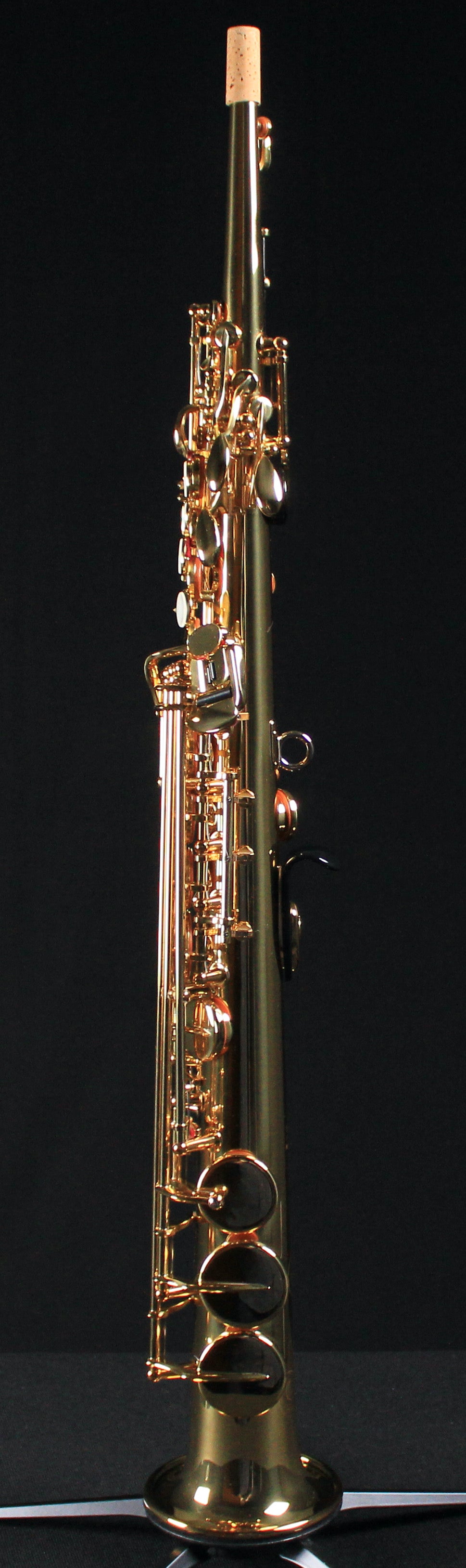 Yamaha YSS-475II Intermediate Bb Soprano Saxophone - Gold Lacquer Finish - Palen Music
