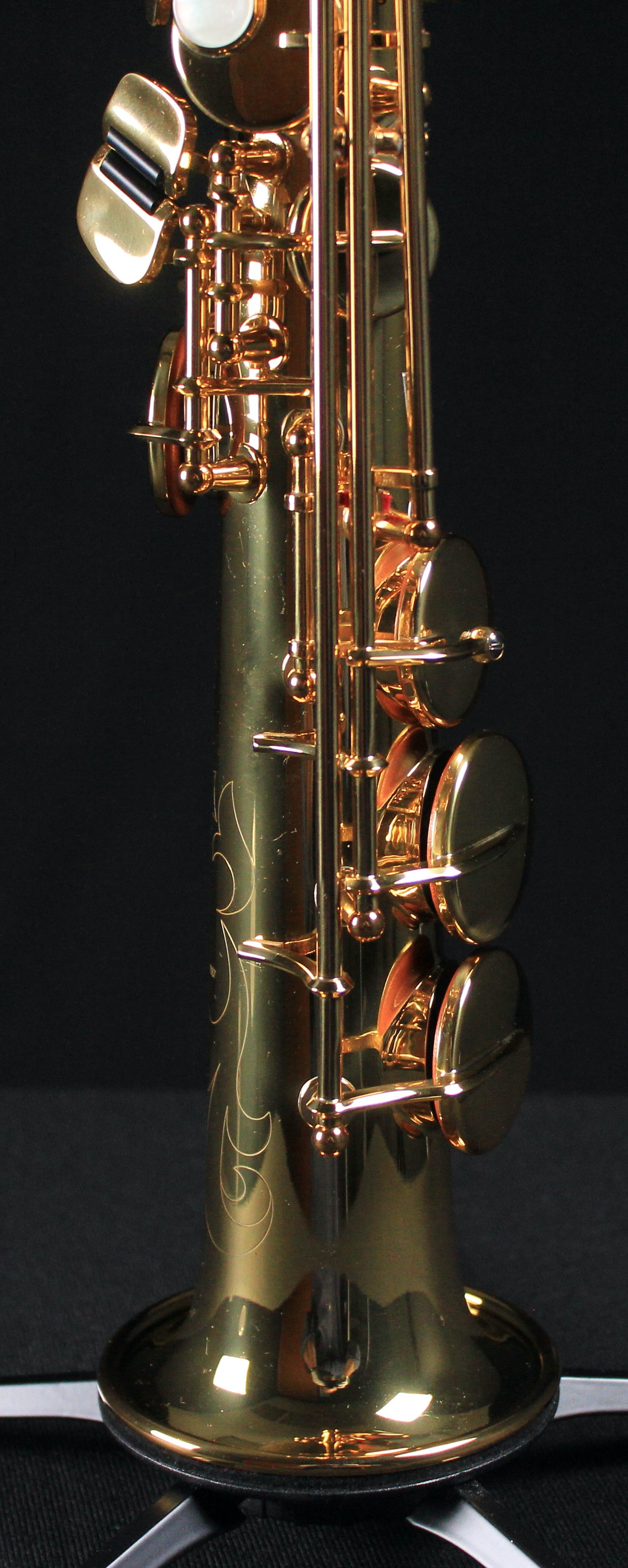 Yamaha YSS-475II Intermediate Bb Soprano Saxophone - Gold Lacquer Finish - Palen Music