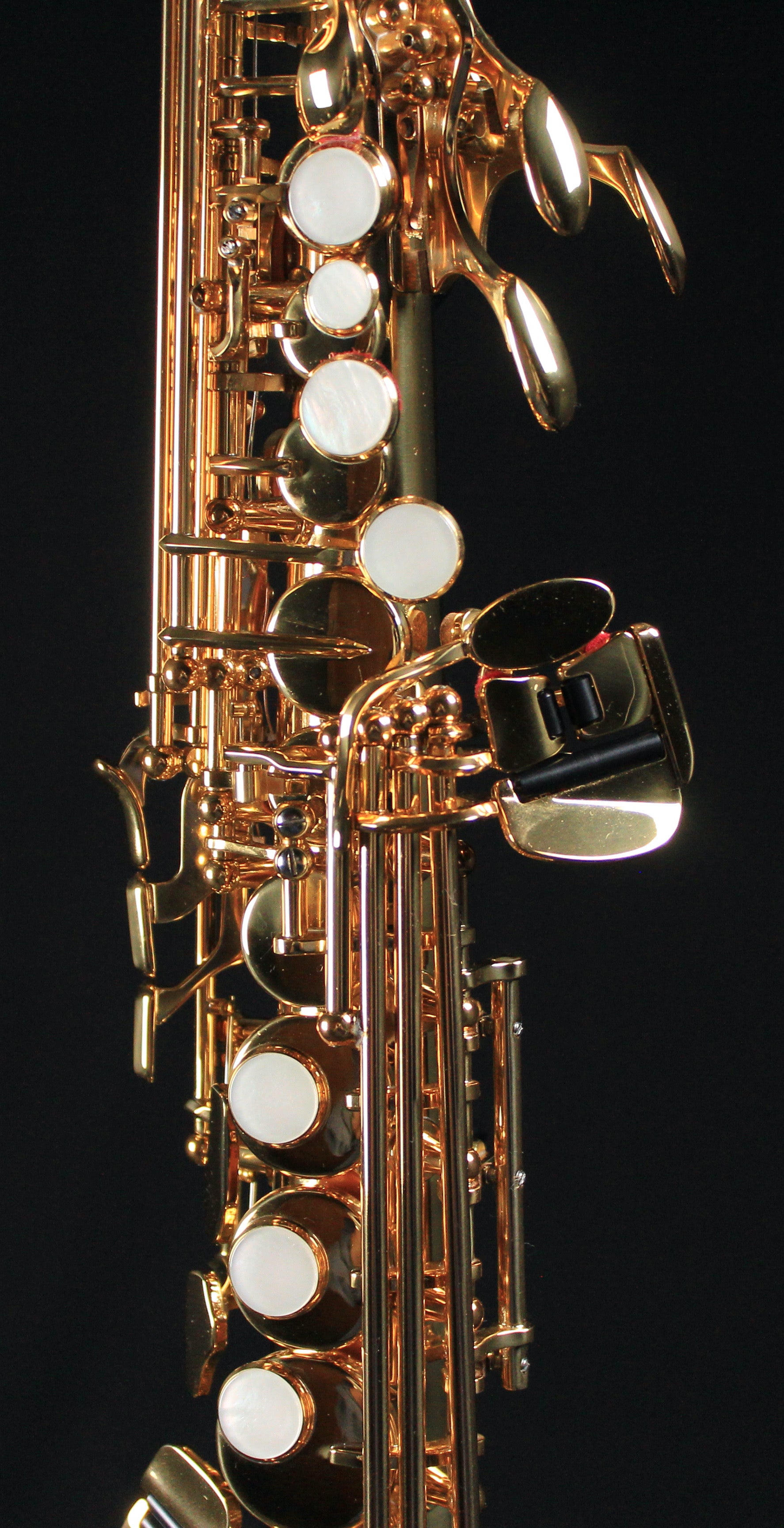 Yamaha YSS-475II Intermediate Bb Soprano Saxophone - Gold Lacquer Finish - Palen Music