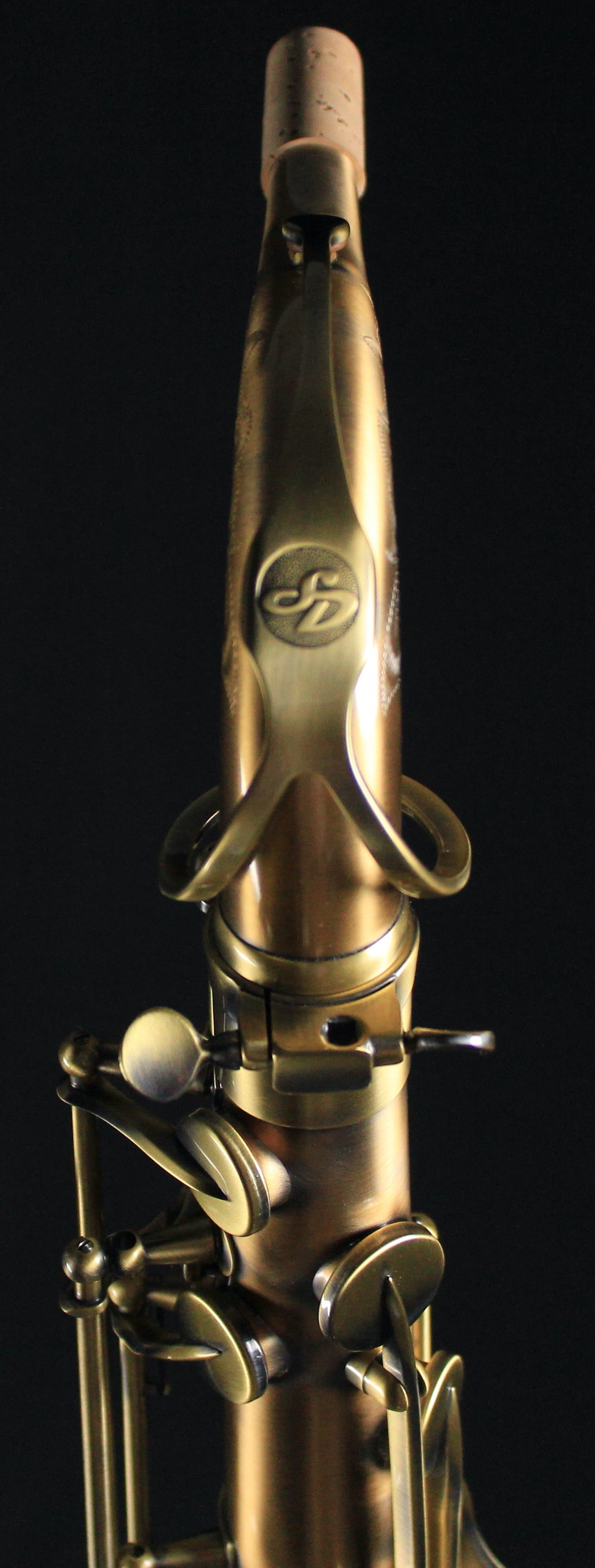 Sax Dakota XG Series Pro Tenor Saxophone - SDTXG505 - Hand Burnished Antique Finish - Palen Music