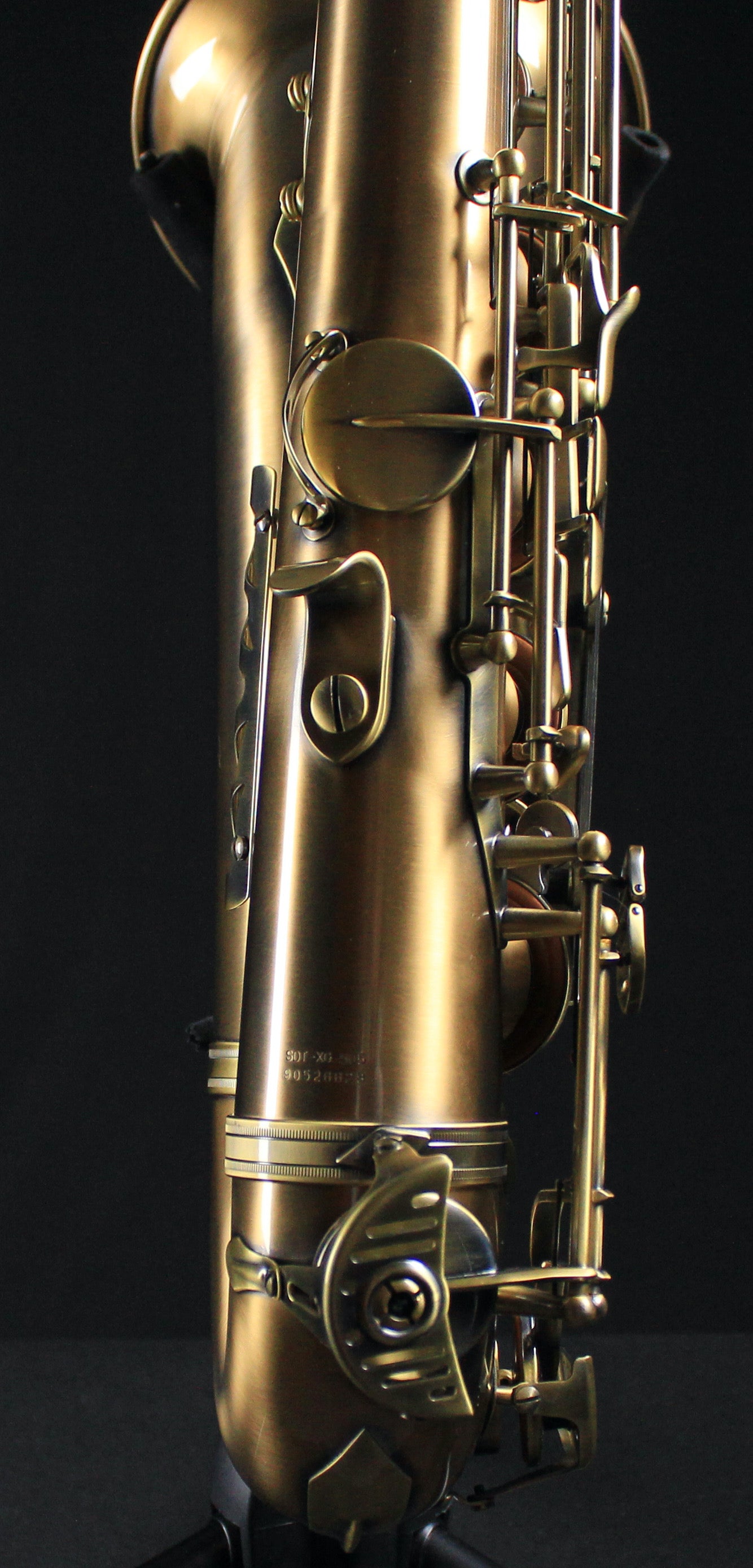 Sax Dakota XG Series Pro Tenor Saxophone - SDTXG505 - Hand Burnished Antique Finish - Palen Music