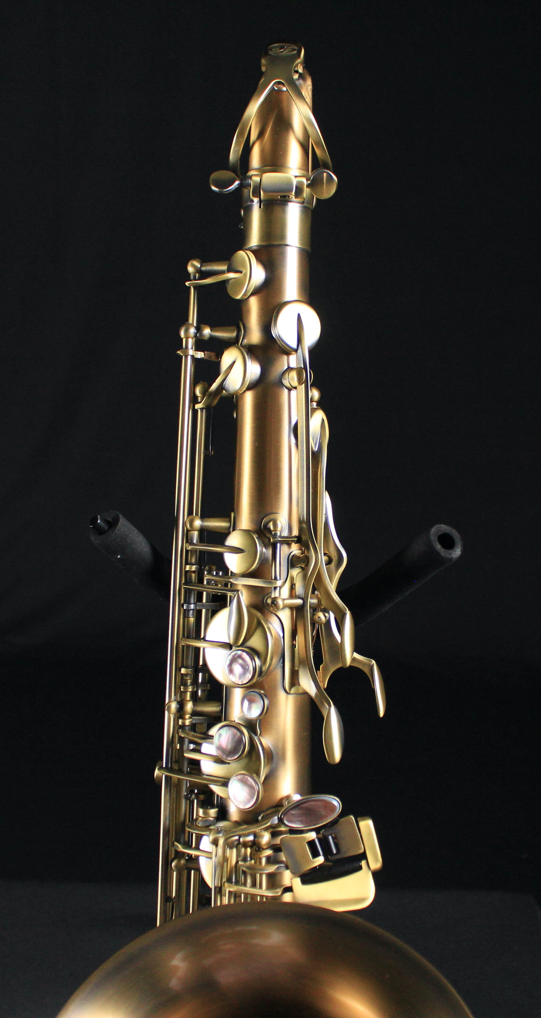 Sax Dakota XG Series Pro Tenor Saxophone - SDTXG505 - Hand Burnished Antique Finish - Palen Music