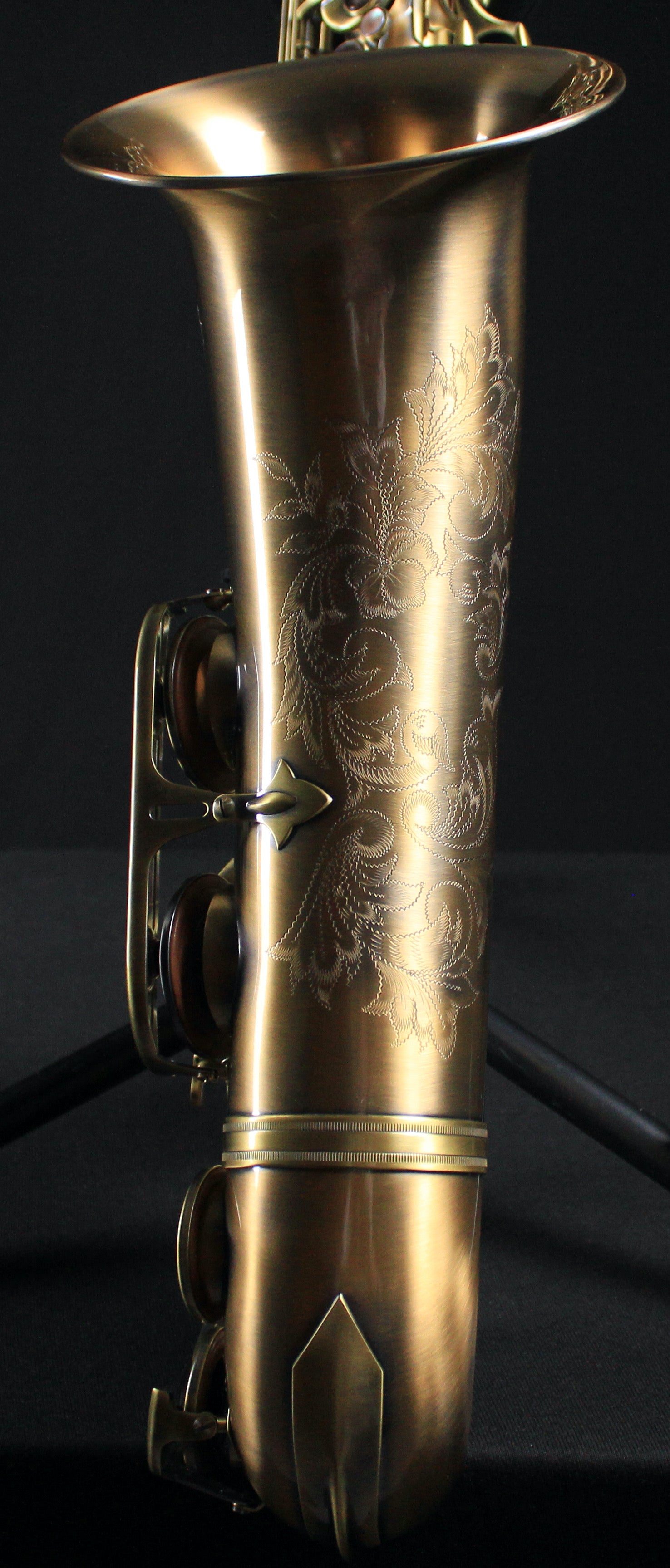 Sax Dakota XG Series Pro Tenor Saxophone - SDTXG505 - Hand Burnished Antique Finish - Palen Music