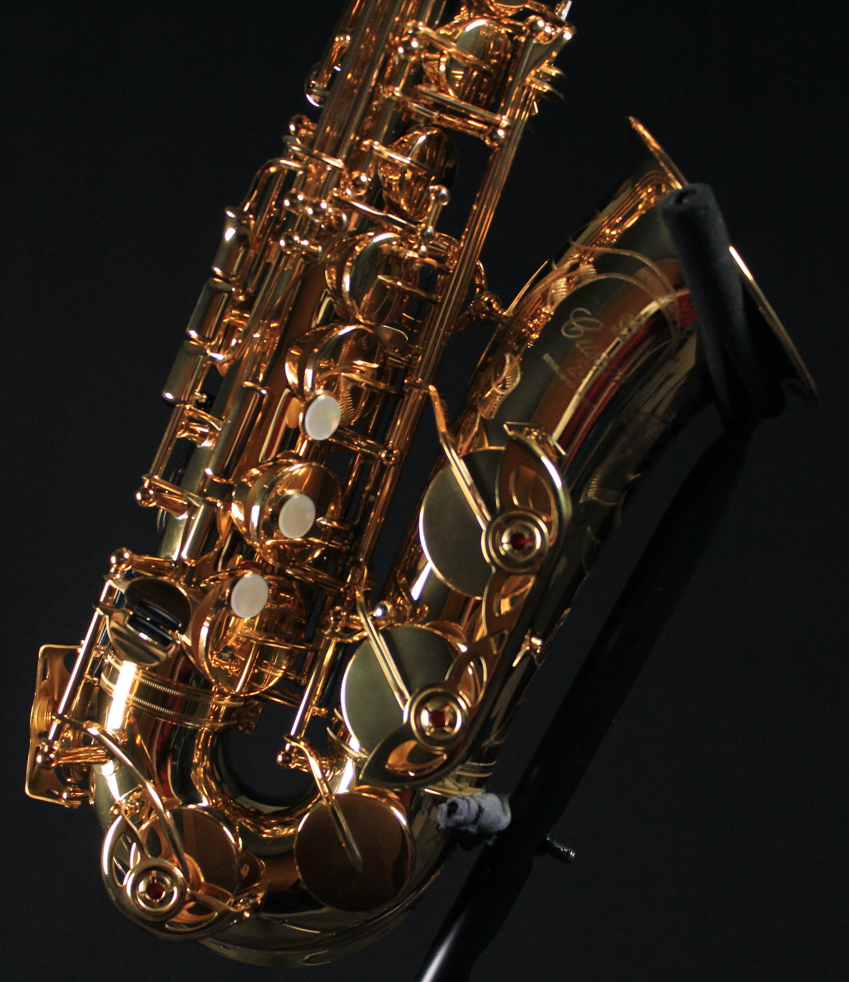 Yamaha YAS-82ZII Custom Eb Alto Saxophone - Gold Lacquered - Palen Music