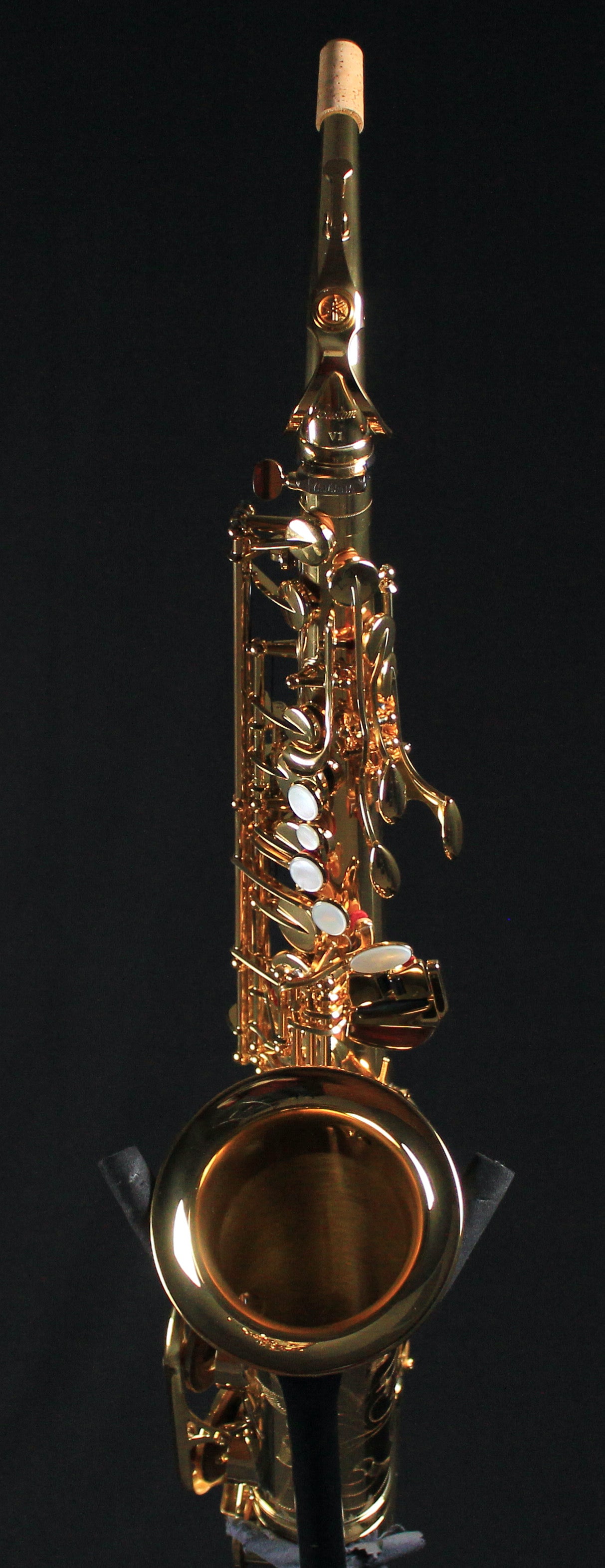 Yamaha YAS-82ZII Custom Eb Alto Saxophone - Gold Lacquered - Palen Music