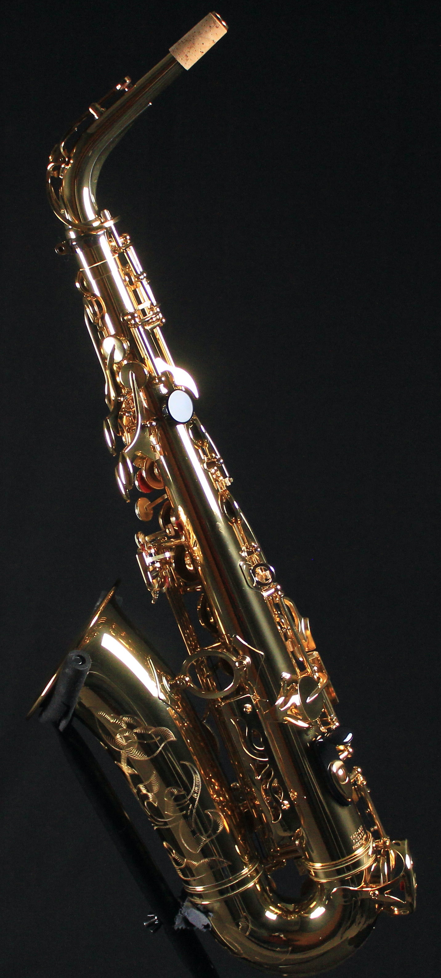 Yamaha YAS-82ZII Custom Eb Alto Saxophone - Gold Lacquered - Palen Music
