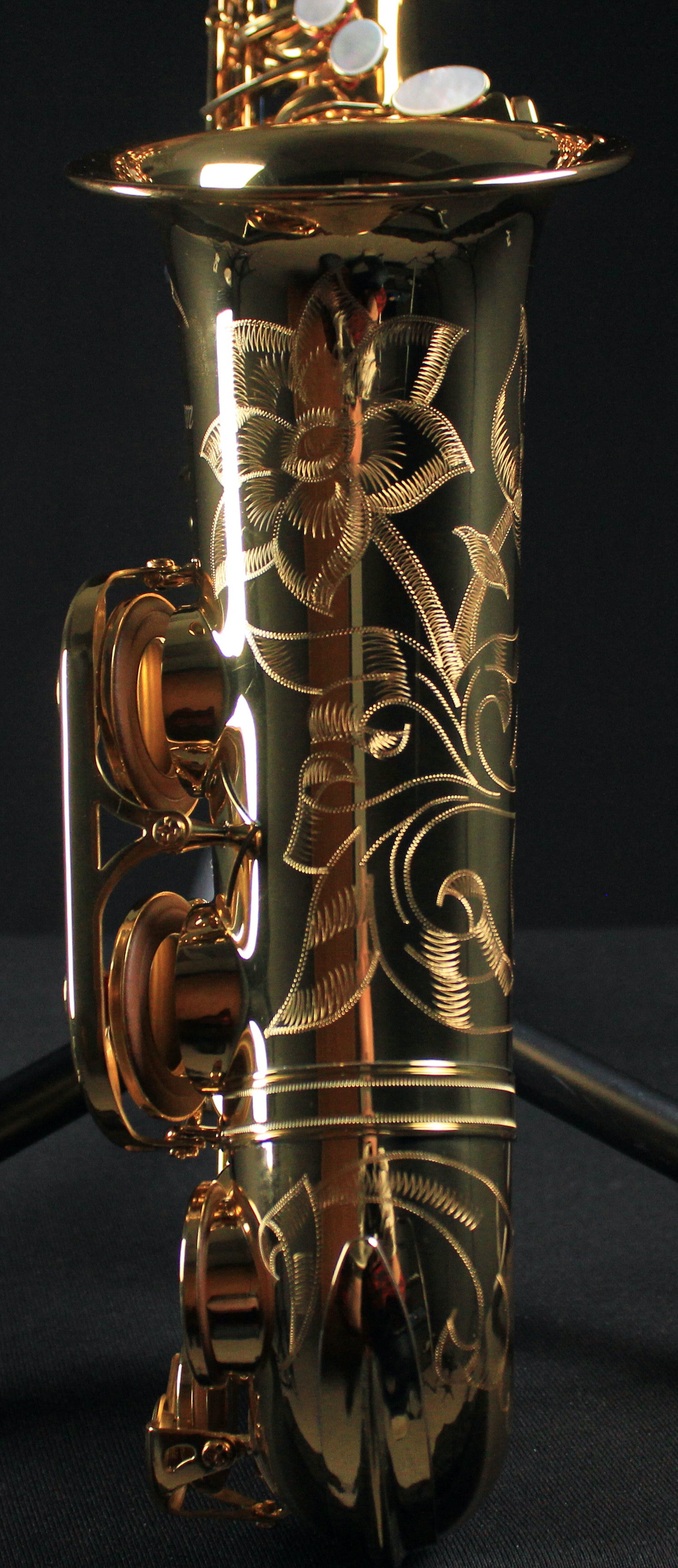 Yamaha YAS-82ZII Custom Eb Alto Saxophone - Gold Lacquered - Palen Music