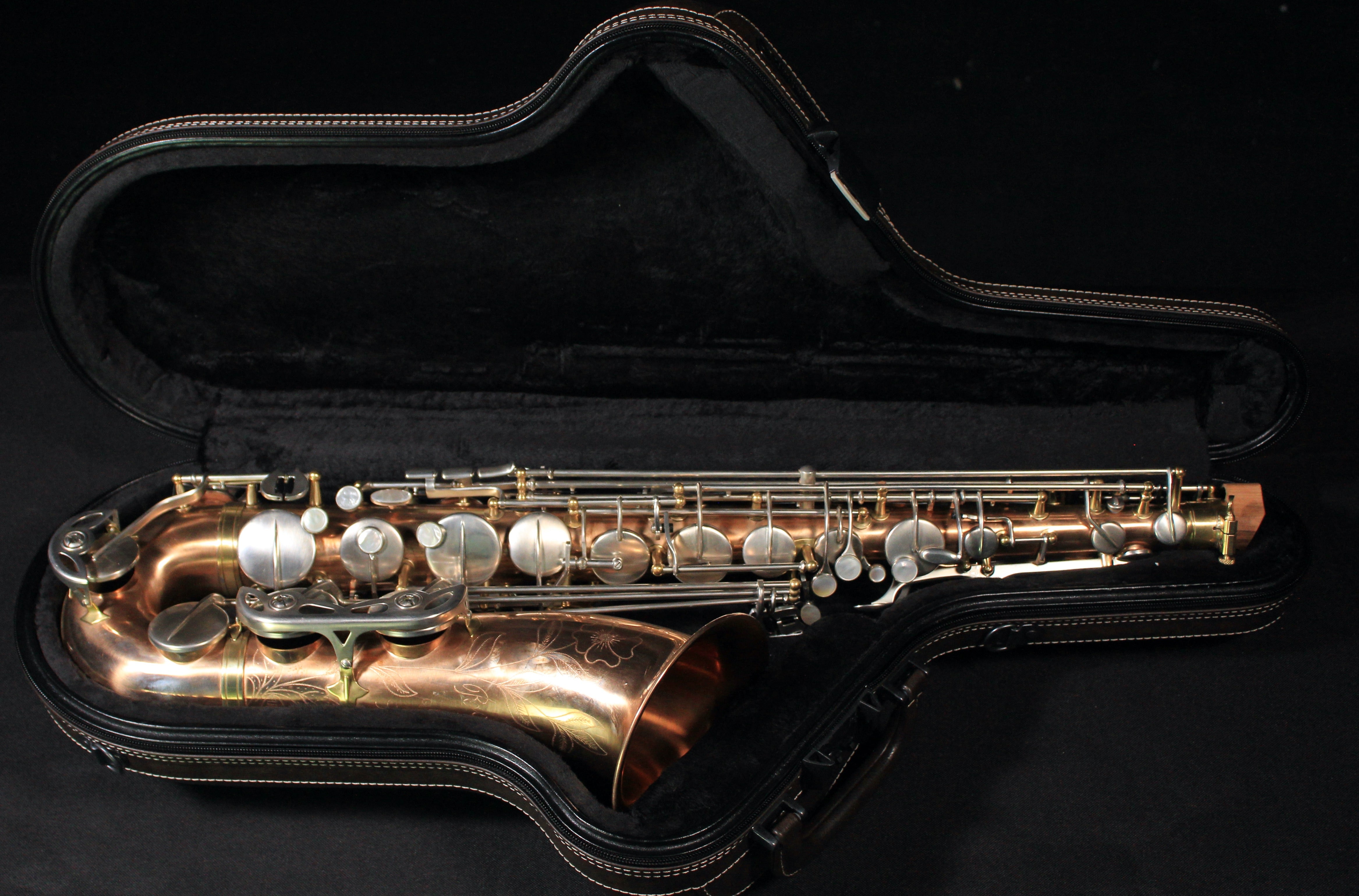 Rampone & Cazzani Metals Series Tenor Saxophone (Solid Bronze) - Palen Music