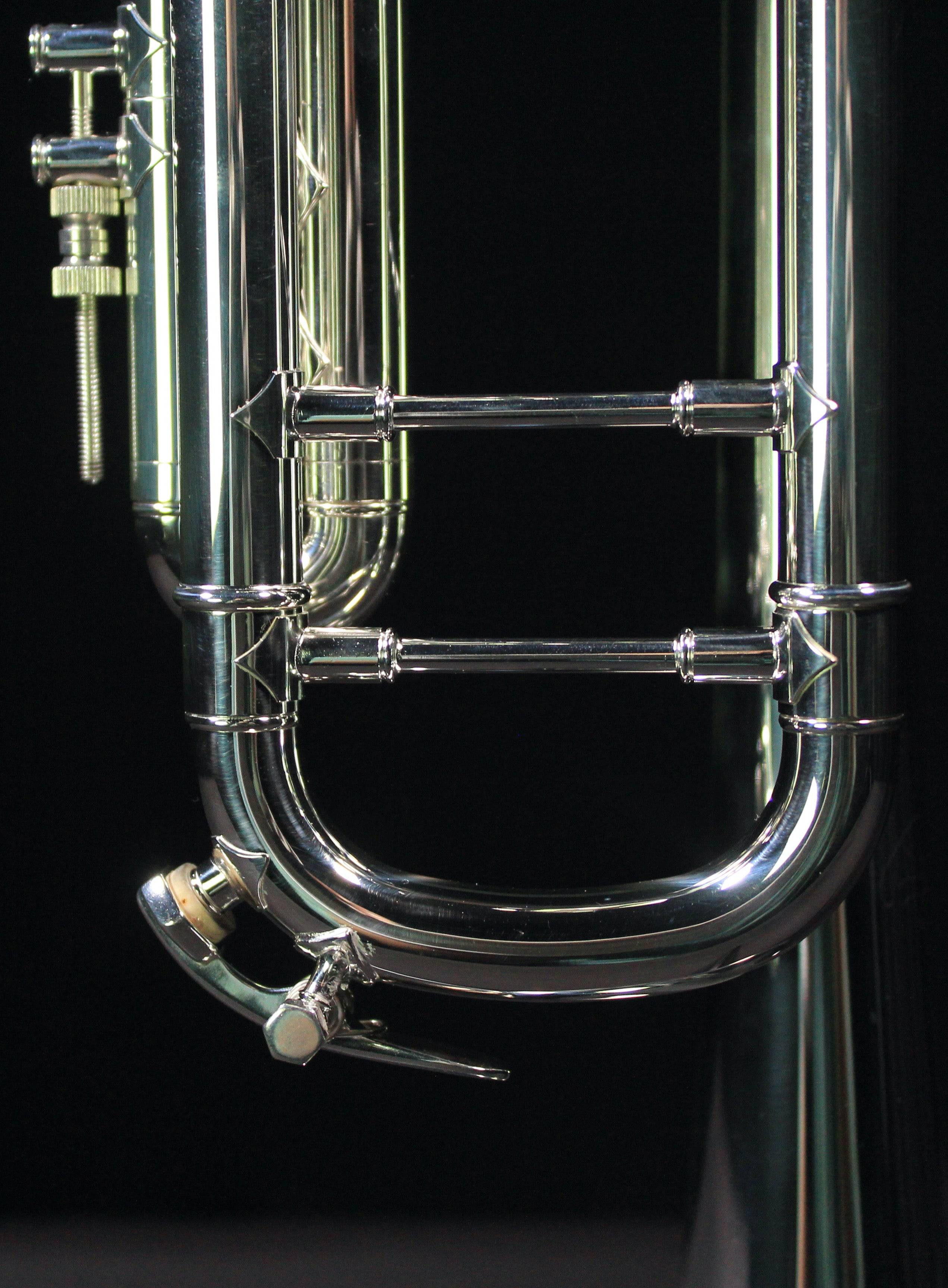 Bach Stradivarius 180S43 Professional Bb Trumpet (Silver Plated) - Palen Music