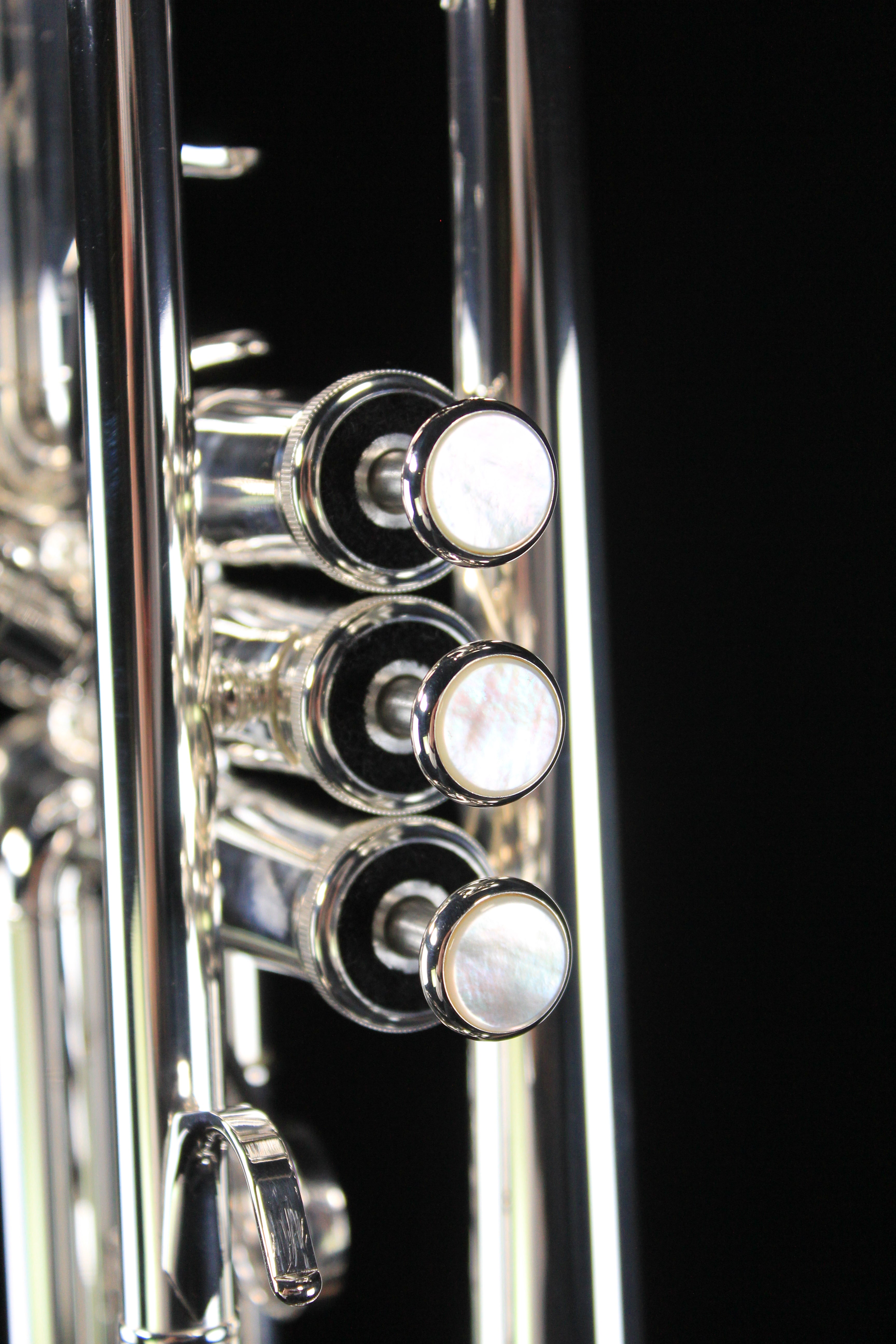 Yamaha Custom Xeno Professional Bb Trumpet - II Silver - Palen Music