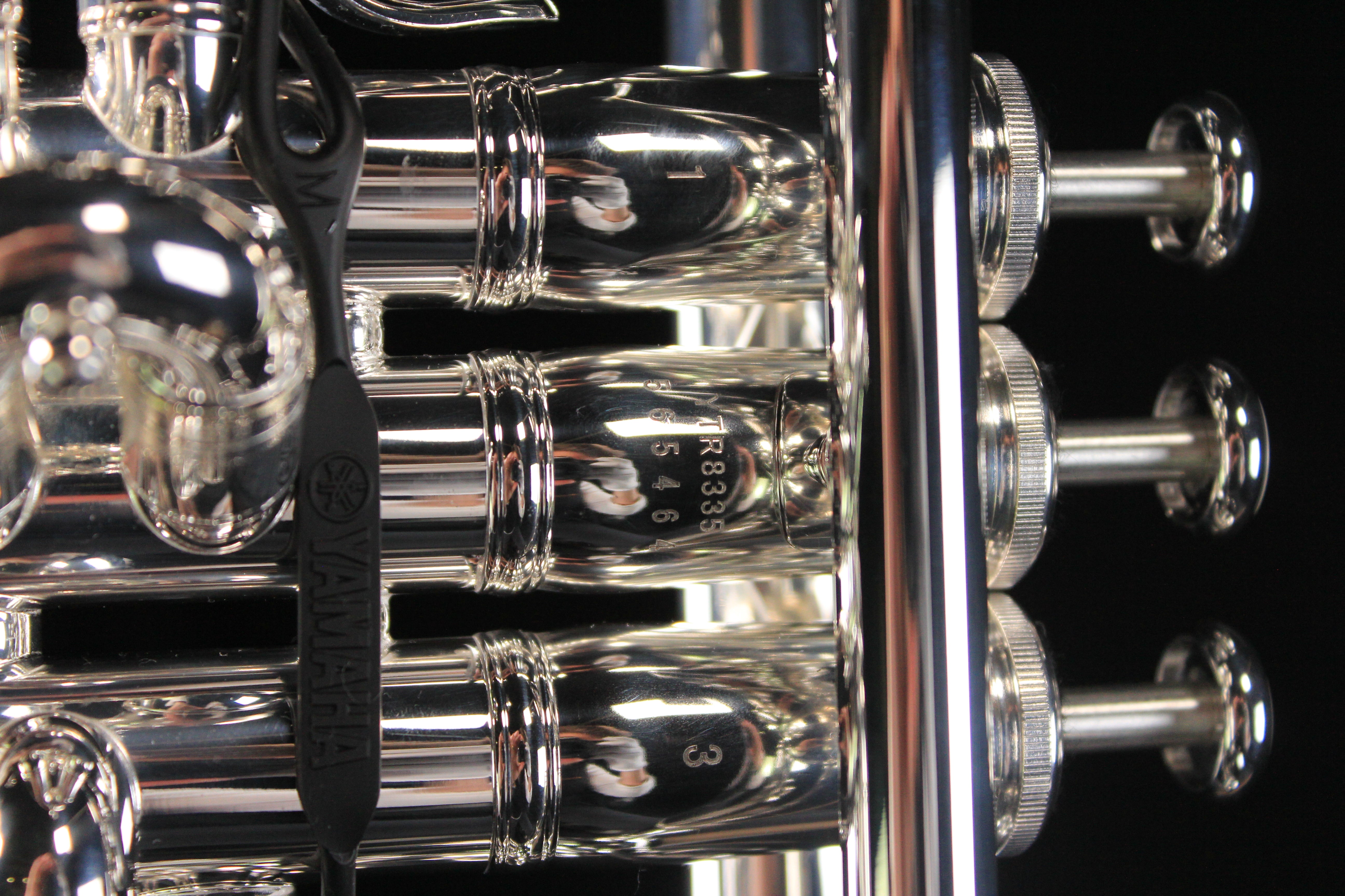 Yamaha Custom Xeno Professional Bb Trumpet - II Silver - Palen Music