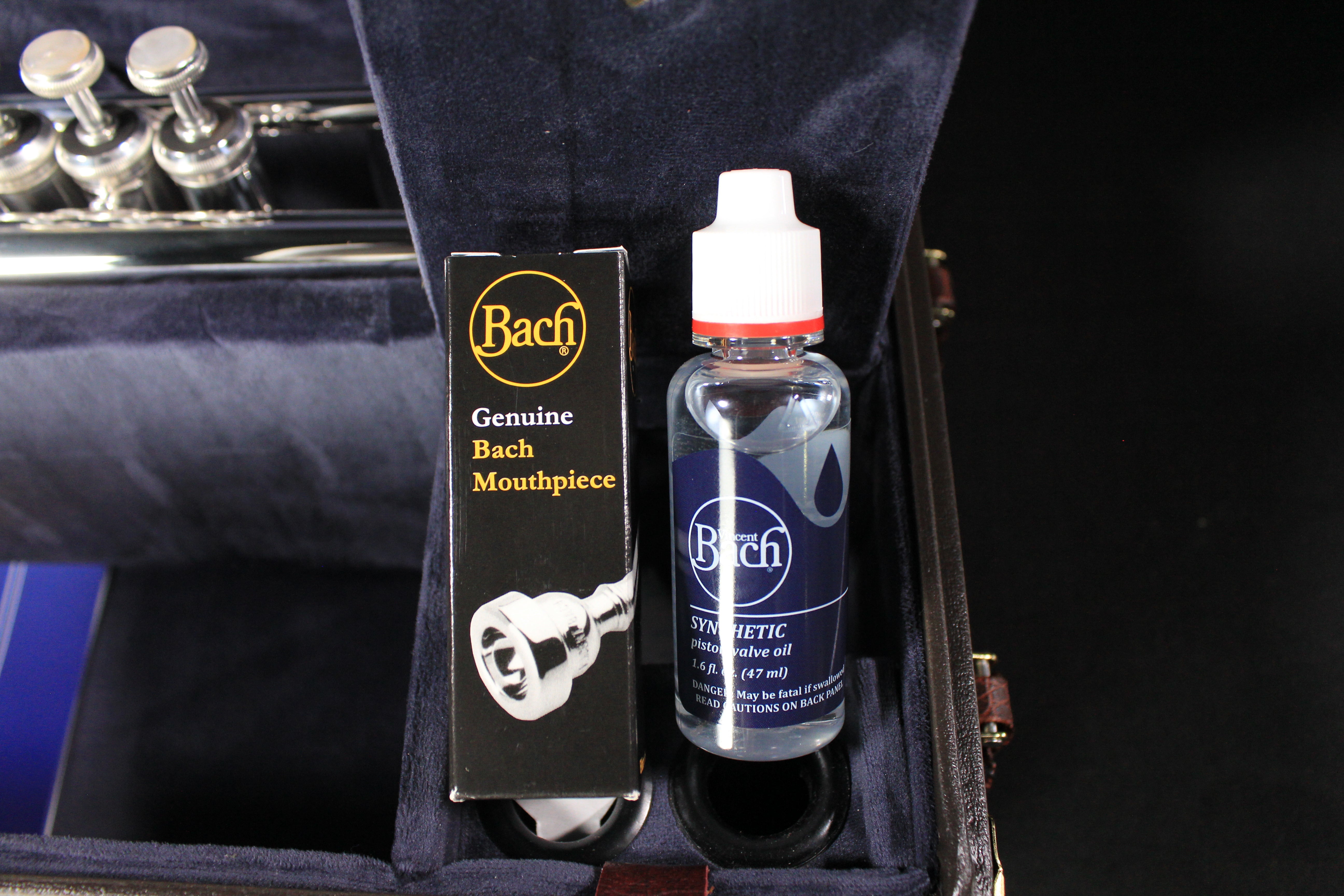 Bach Bb Silver Plated Pro Trumpet - 180S72 - Palen Music