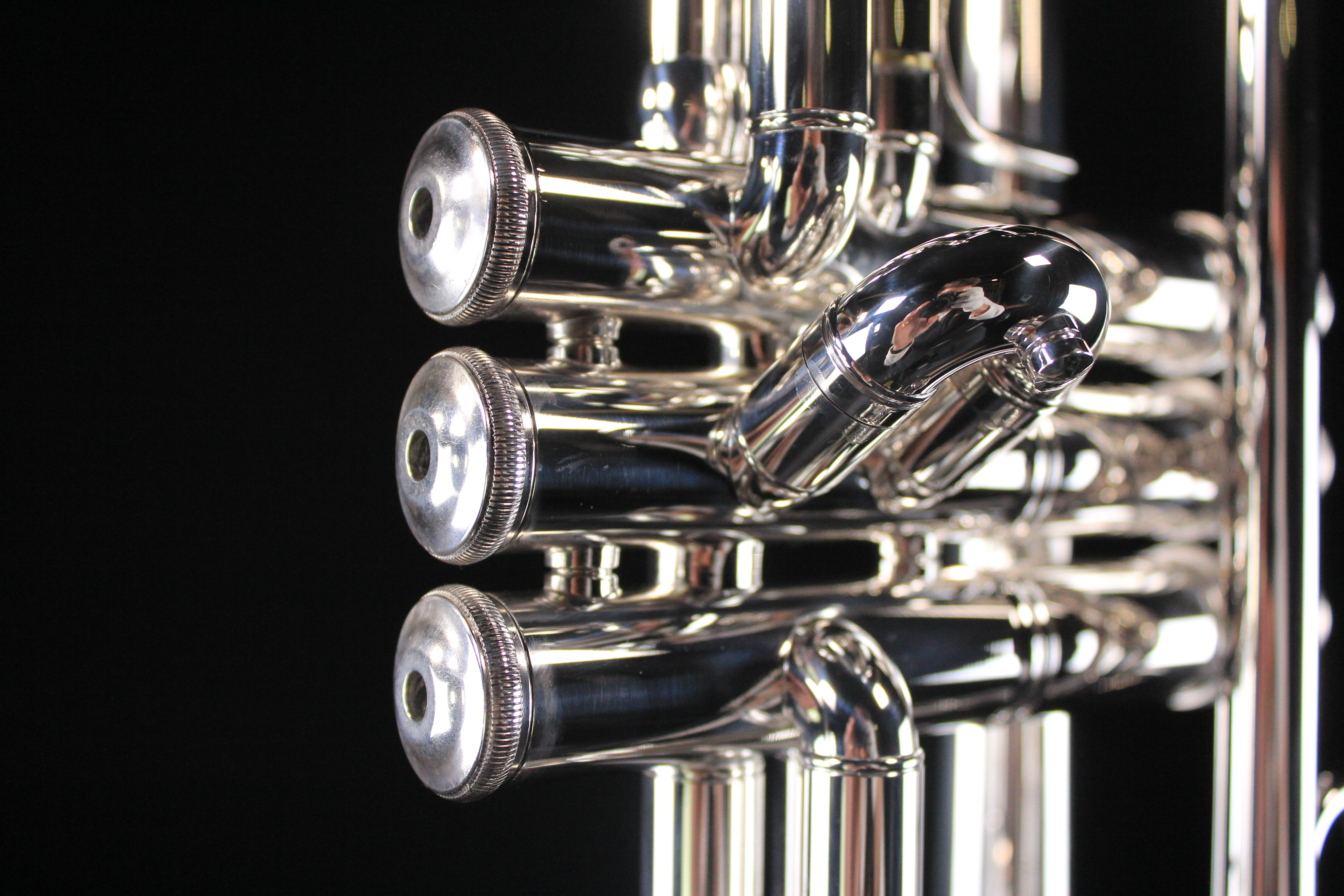 Bach Bb Silver Plated Pro Trumpet - 180S72 - Palen Music