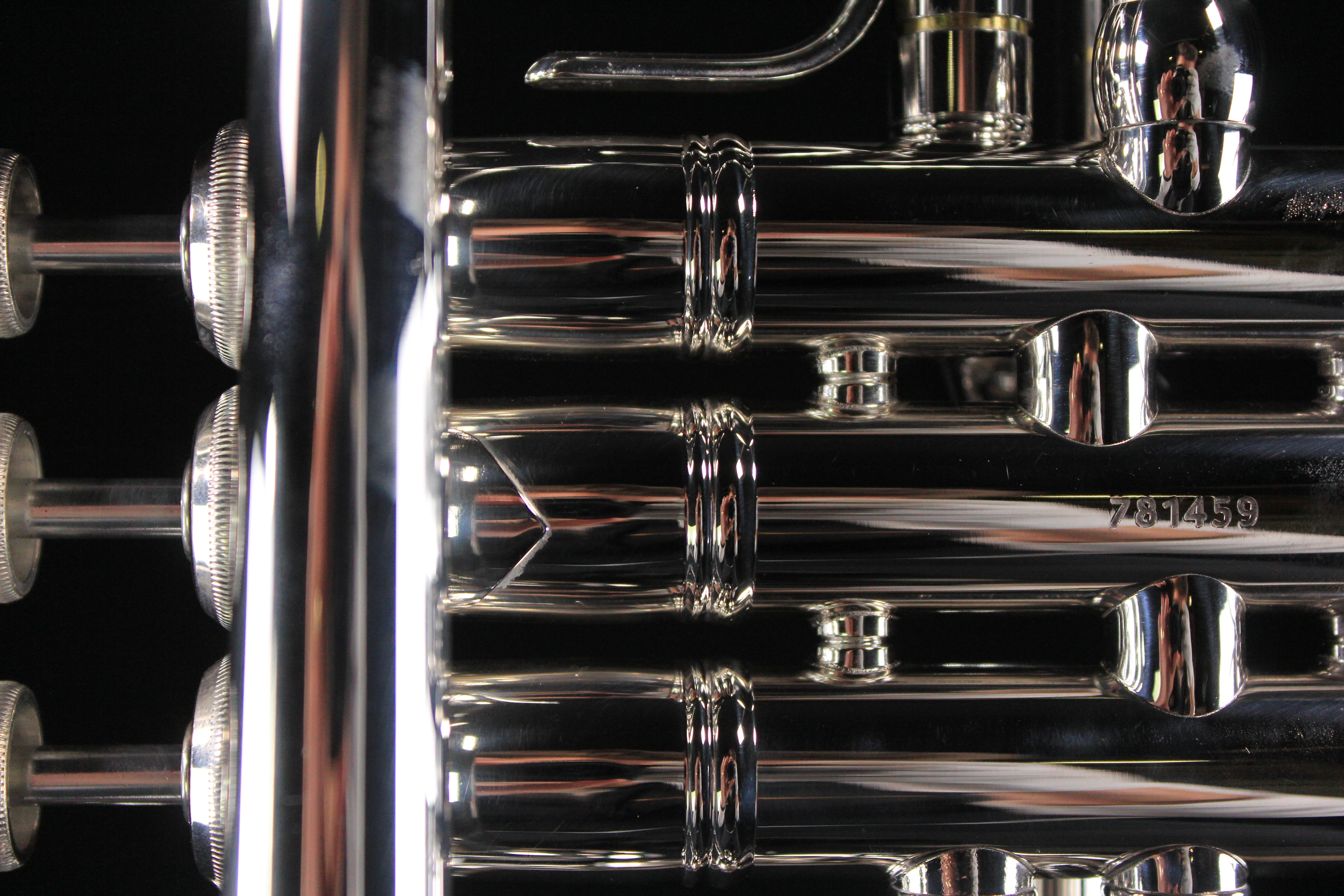 Bach Bb Silver Plated Pro Trumpet - 180S72 - Palen Music