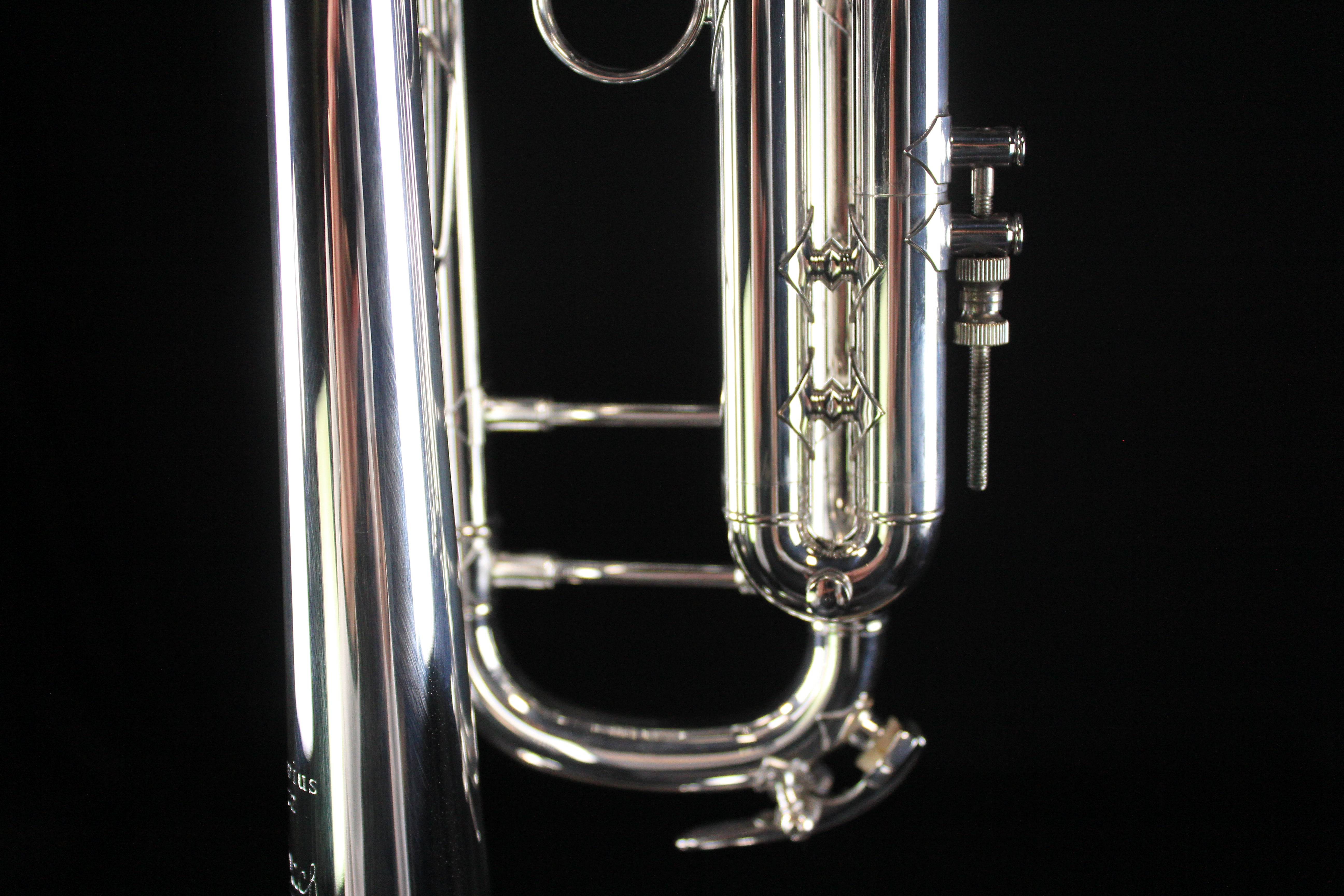Bach Bb Silver Plated Pro Trumpet - 180S72 - Palen Music