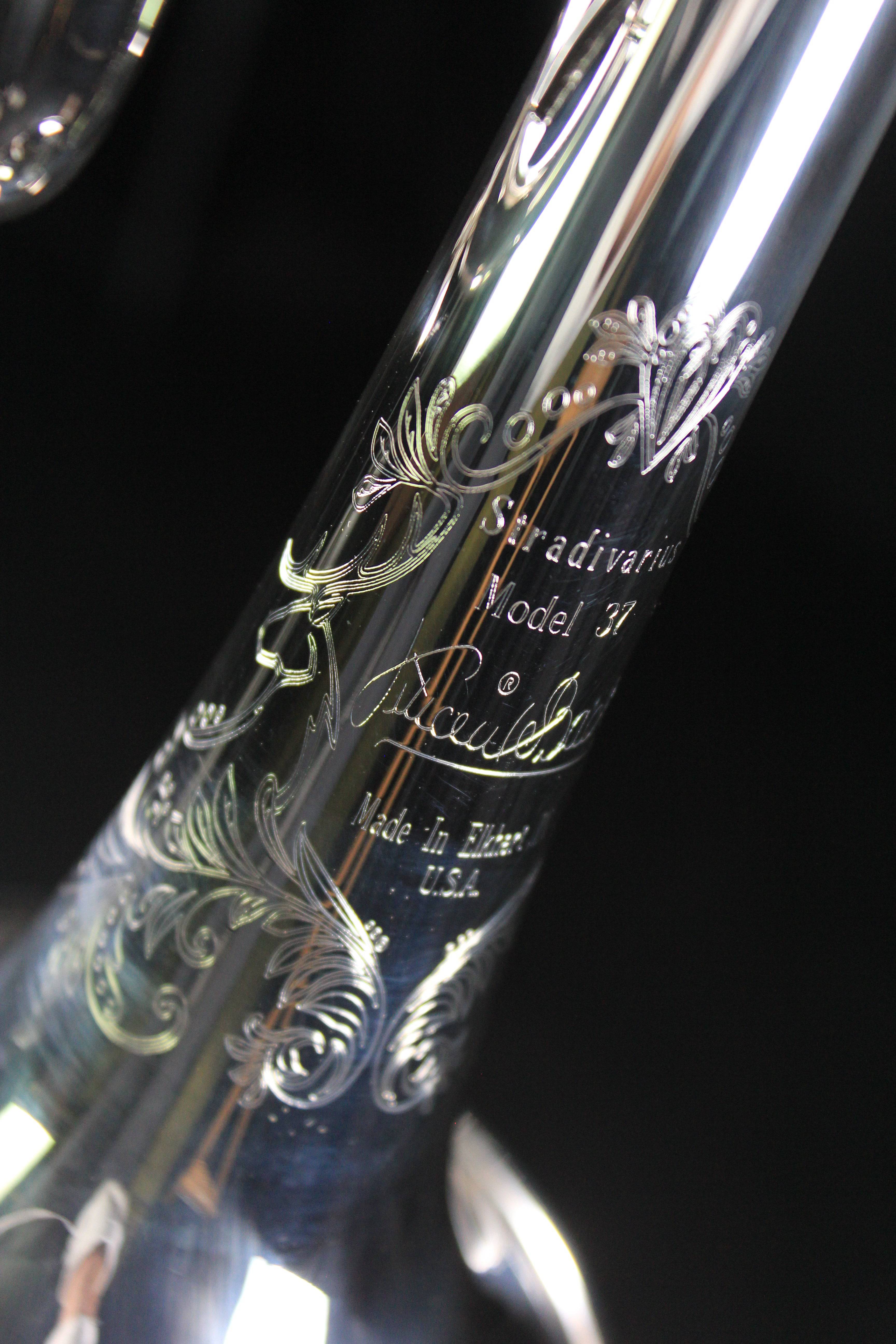 Bach Stradivarius Anniversary 190S37 Professional Bb Trumpet (Silver Plated) - Palen Music