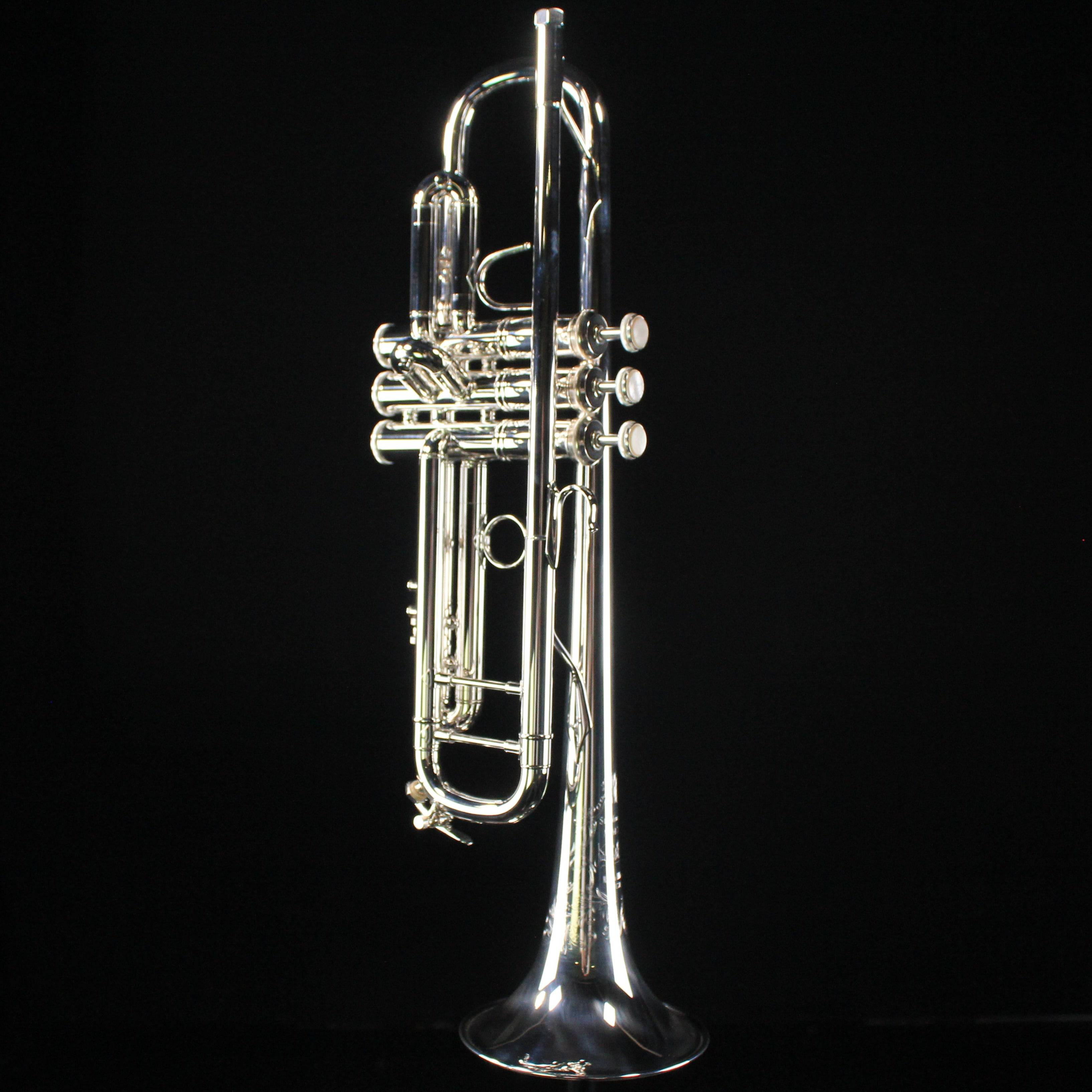 Bach Stradivarius Anniversary 190S37 Professional Bb Trumpet (Silver Plated) - Palen Music
