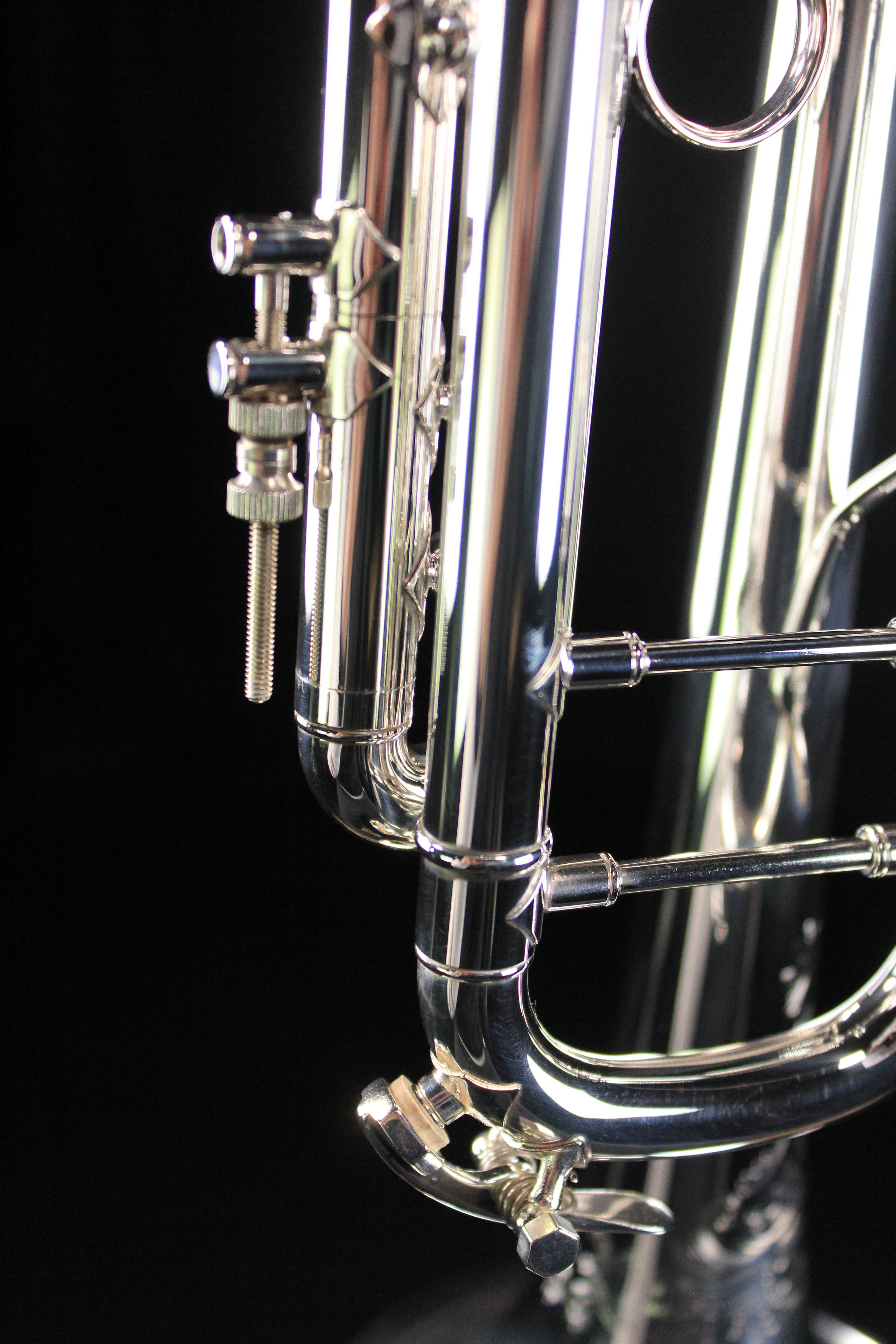 Bach Stradivarius Anniversary 190S37 Professional Bb Trumpet (Silver Plated) - Palen Music