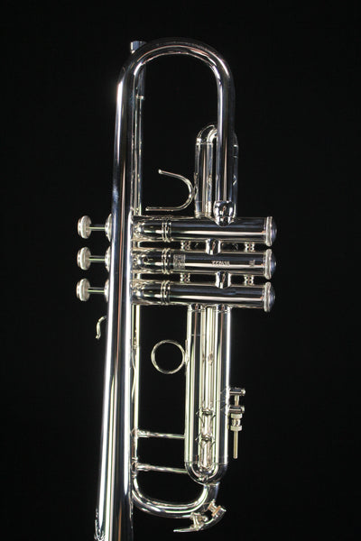 Bach Stradivarius Anniversary 190S37 Professional Bb Trumpet (Silver Plated) - Palen Music