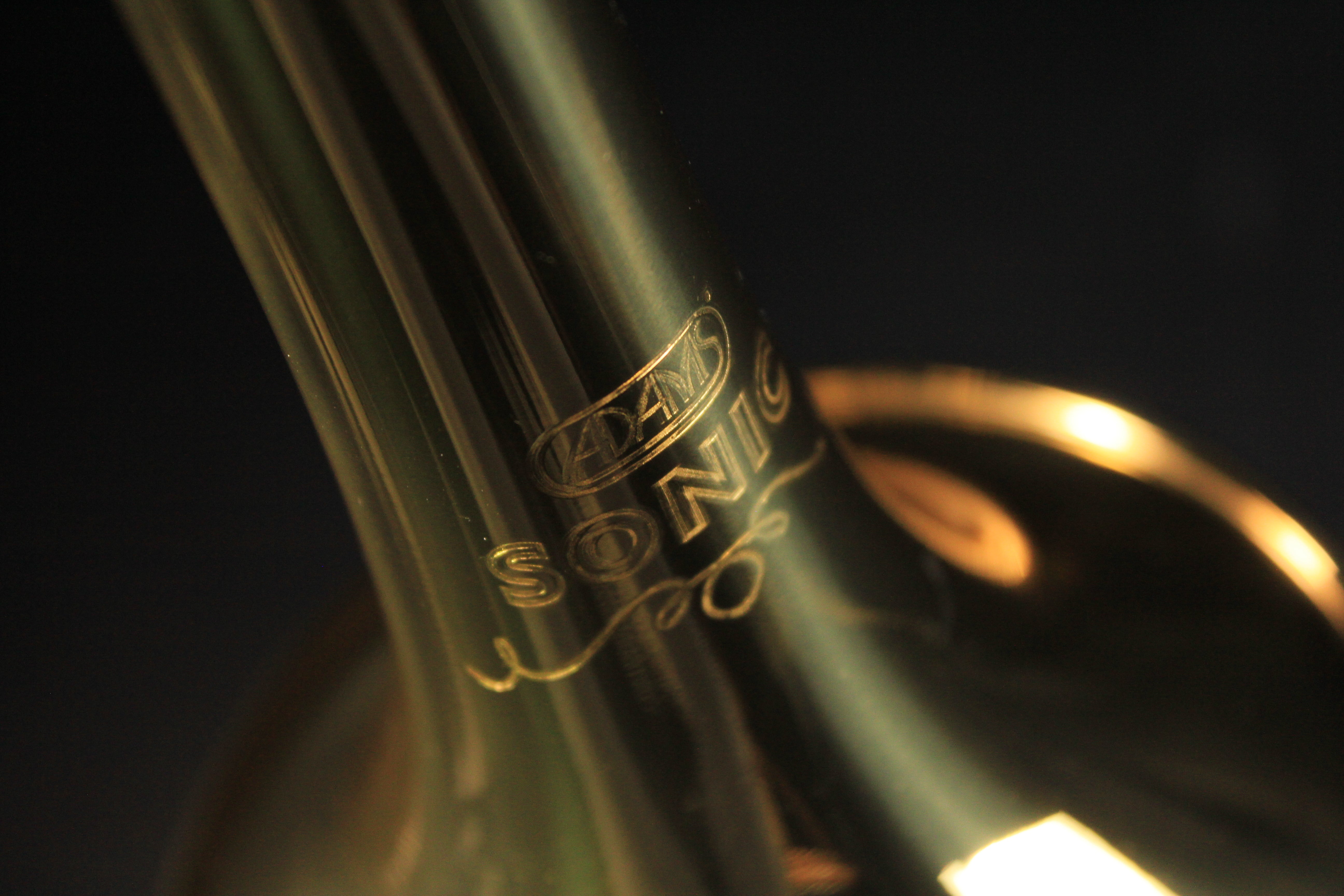 Adams Sonic (Gold Lacquer) Trumpet - SONICG - Palen Music