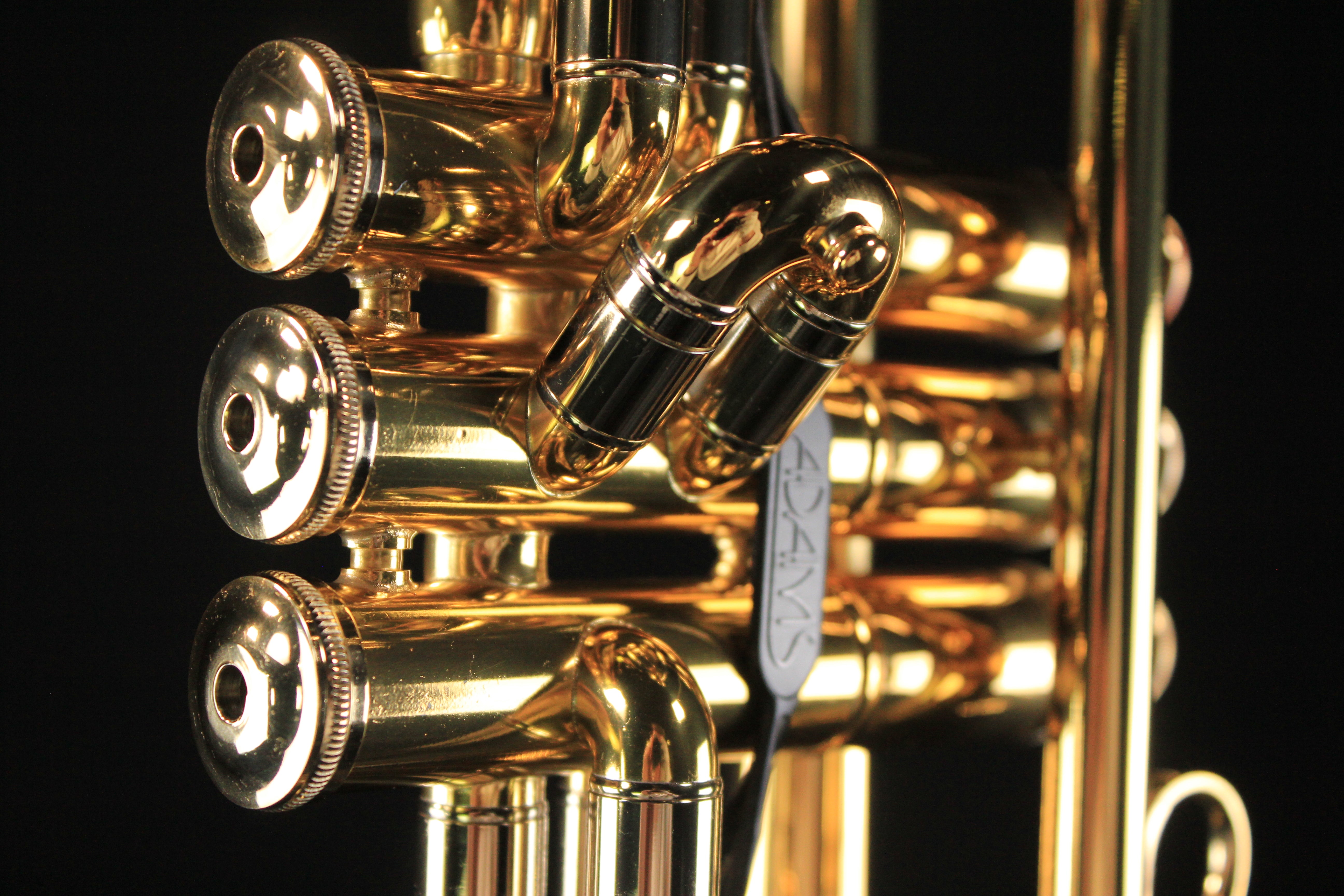 Adams Sonic (Gold Lacquer) Trumpet - SONICG - Palen Music