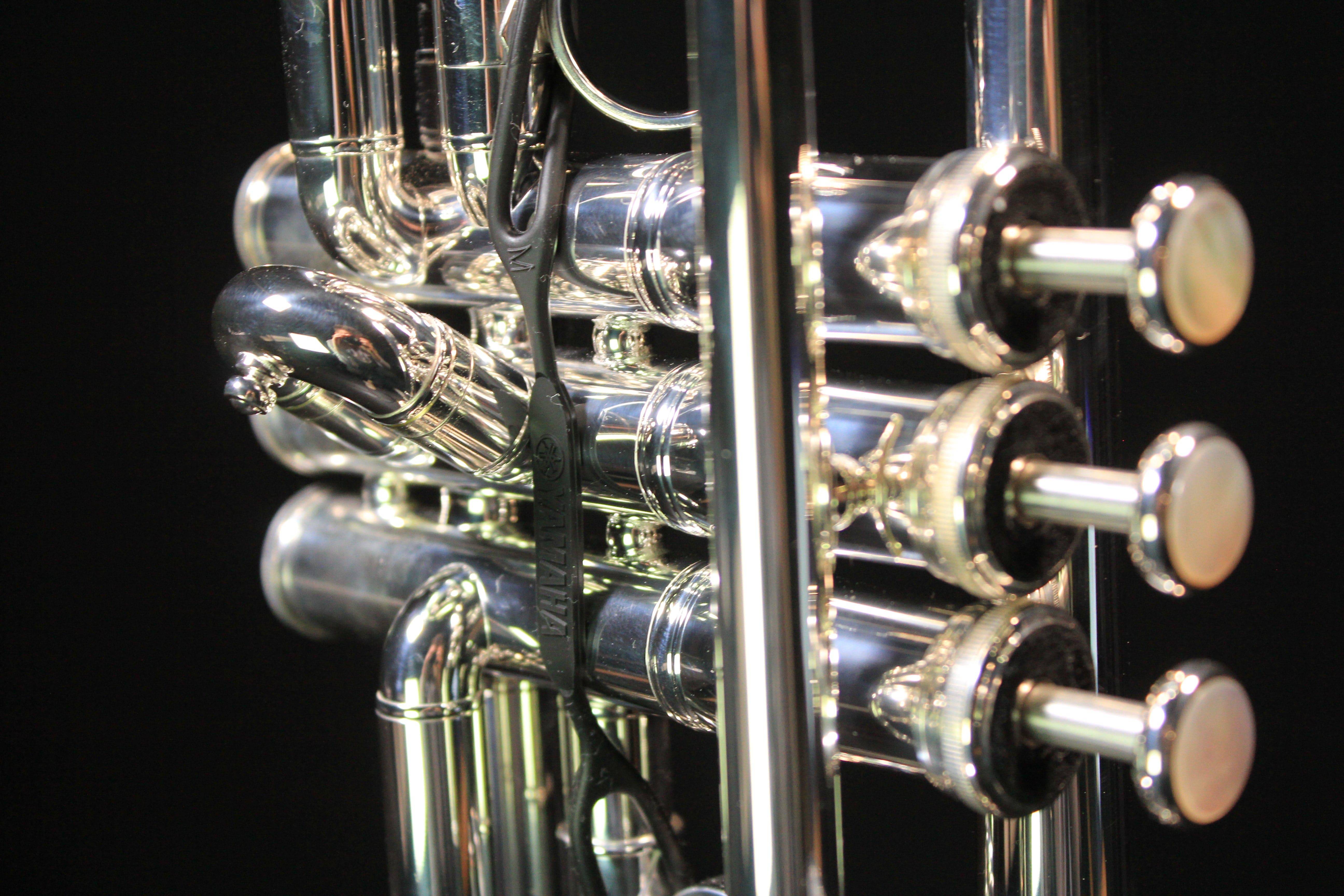 Yamaha Custom Xeno YTR-8335IIRS Bb Trumpet - Reverse Lead (Silver Plated) - Palen Music