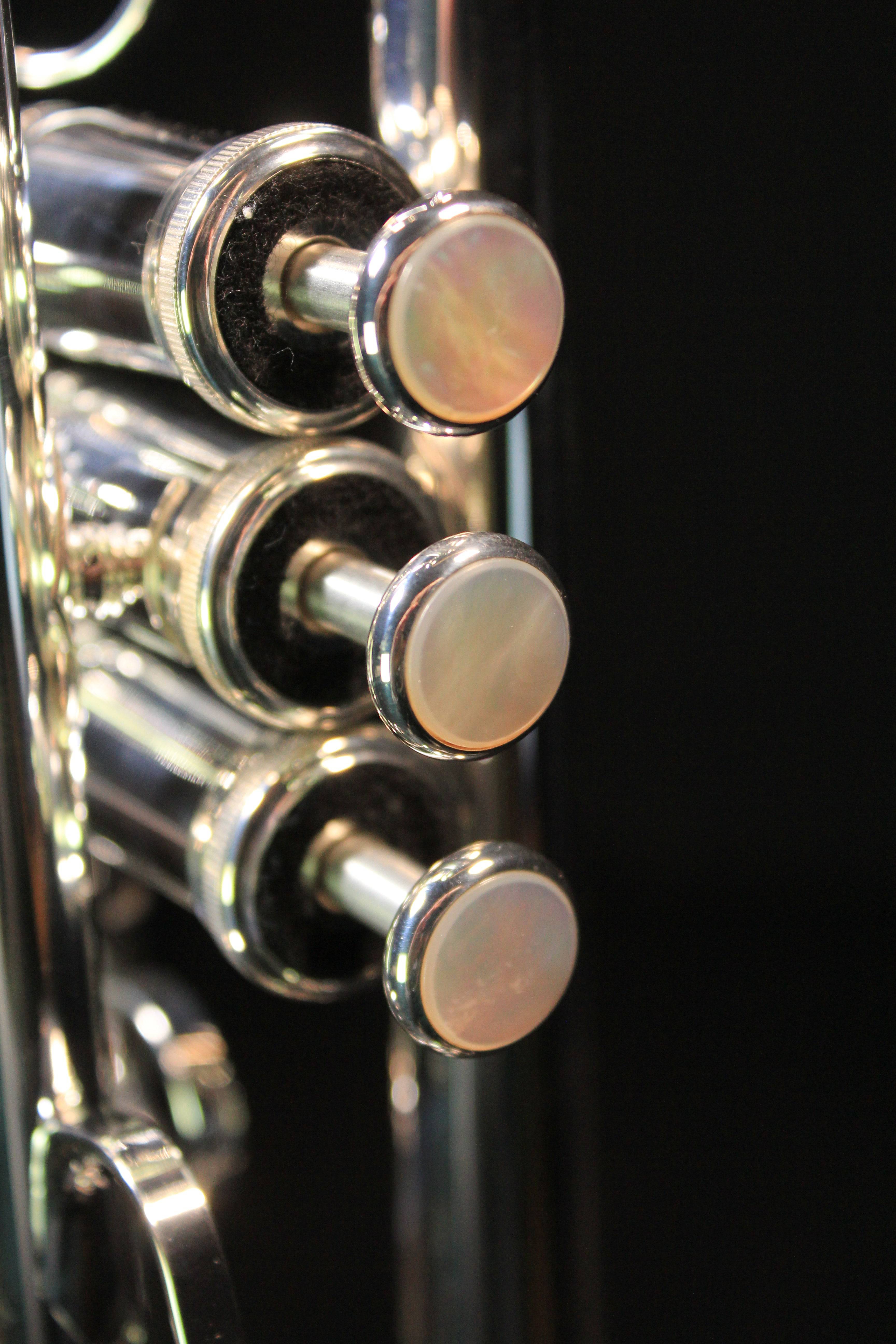 Yamaha Custom Xeno YTR-8335IIRS Bb Trumpet - Reverse Lead (Silver Plated) - Palen Music