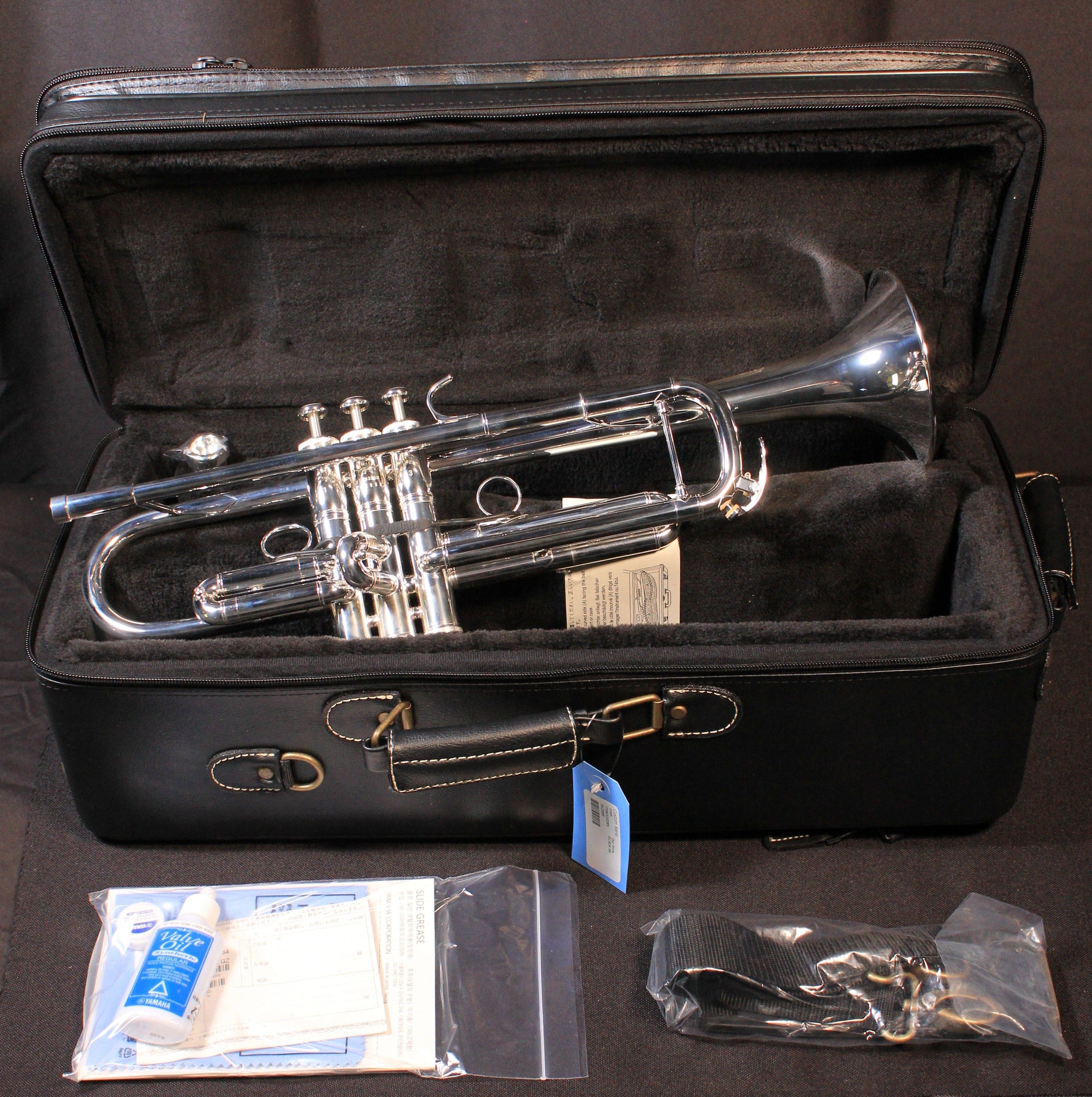 Yamaha Custom Xeno YTR-8335IIRS Bb Trumpet - Reverse Lead (Silver Plated) - Palen Music