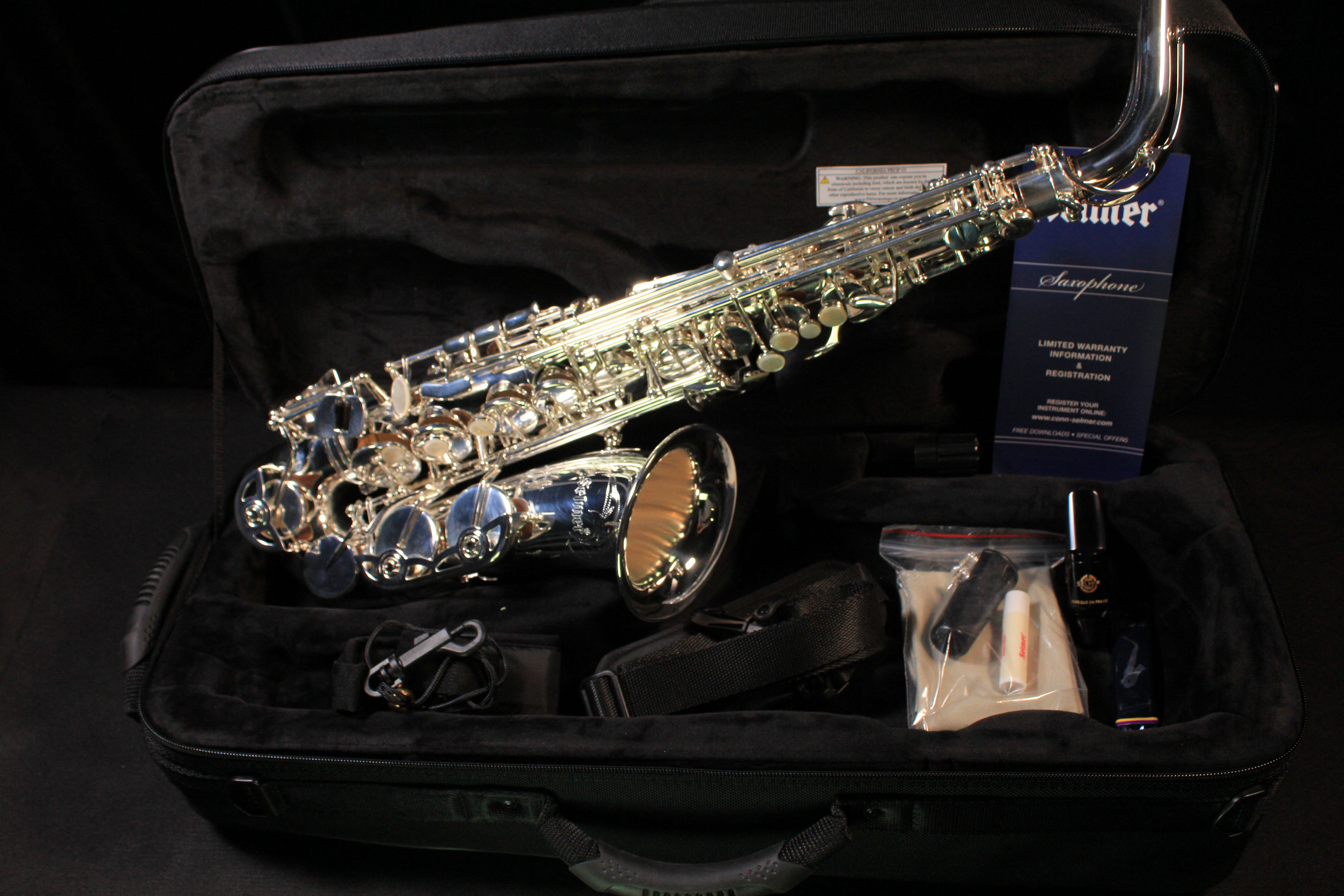 Selmer SAS711S Alto Saxophone (Silver Plated) - Palen Music