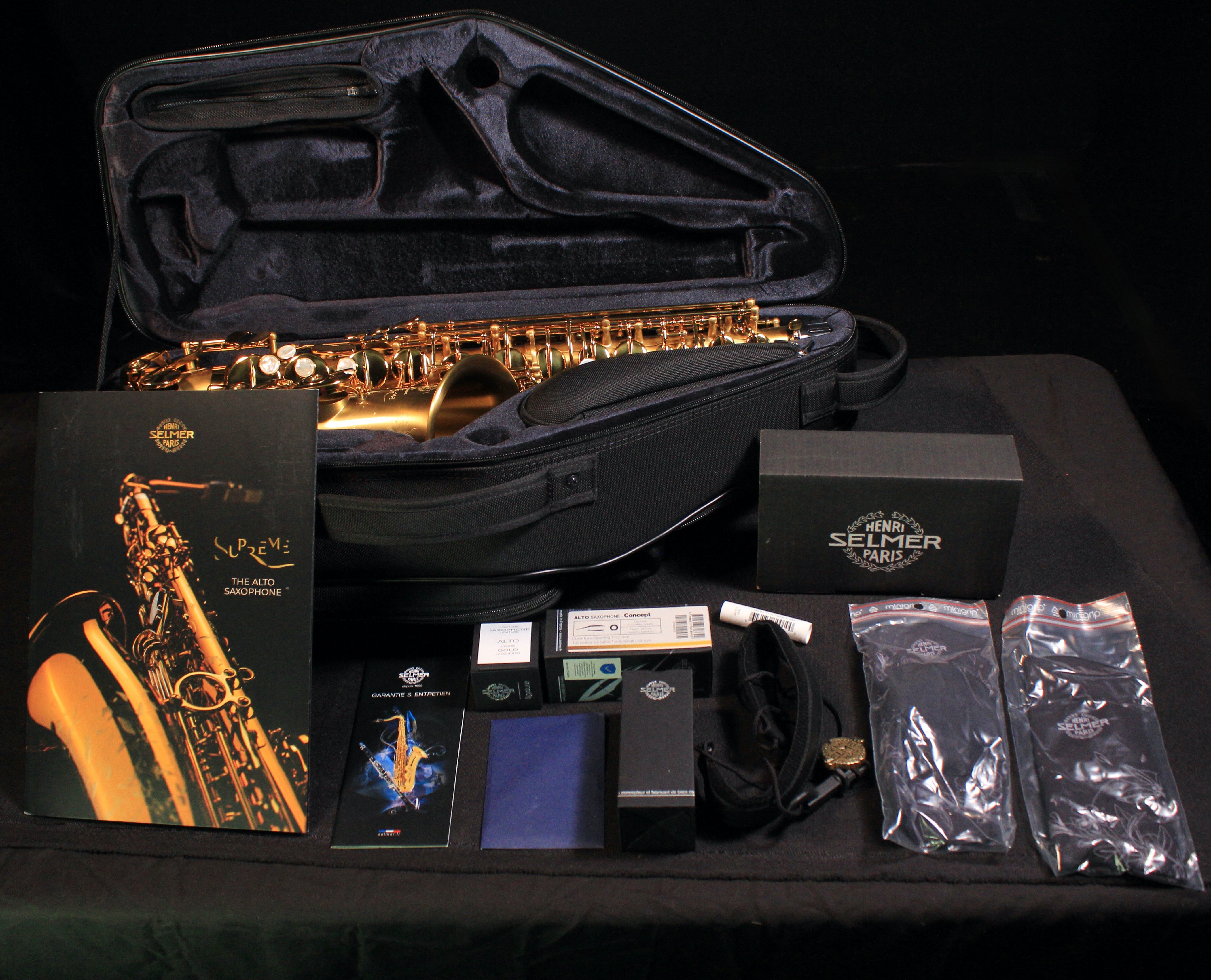 Selmer Paris Supreme Alto Saxophone 92M (Matte Finish) - Palen Music
