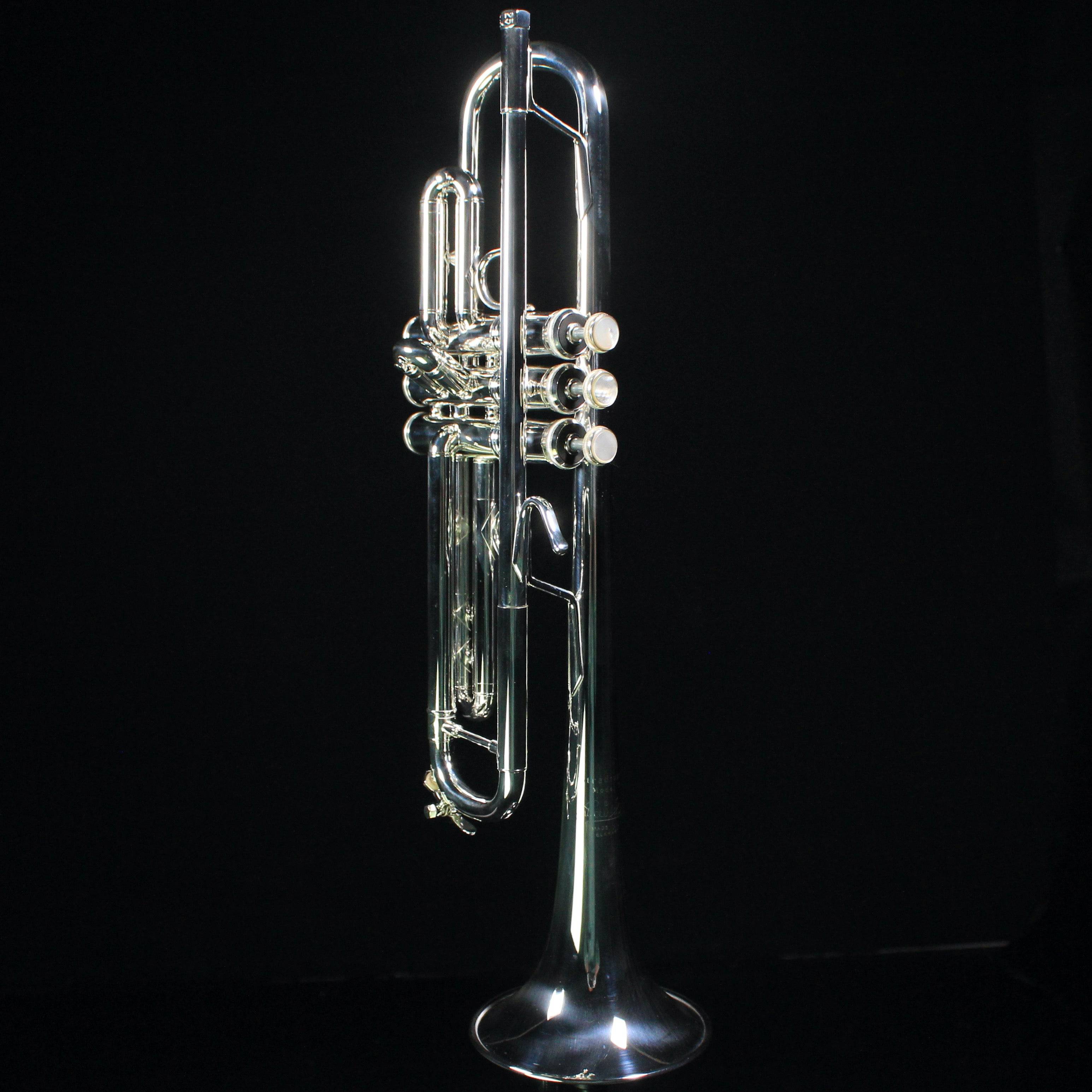 Bach Stradivarius LR180S37 Reverse Lead Professional Bb Trumpet (Silver Plated) - Palen Music