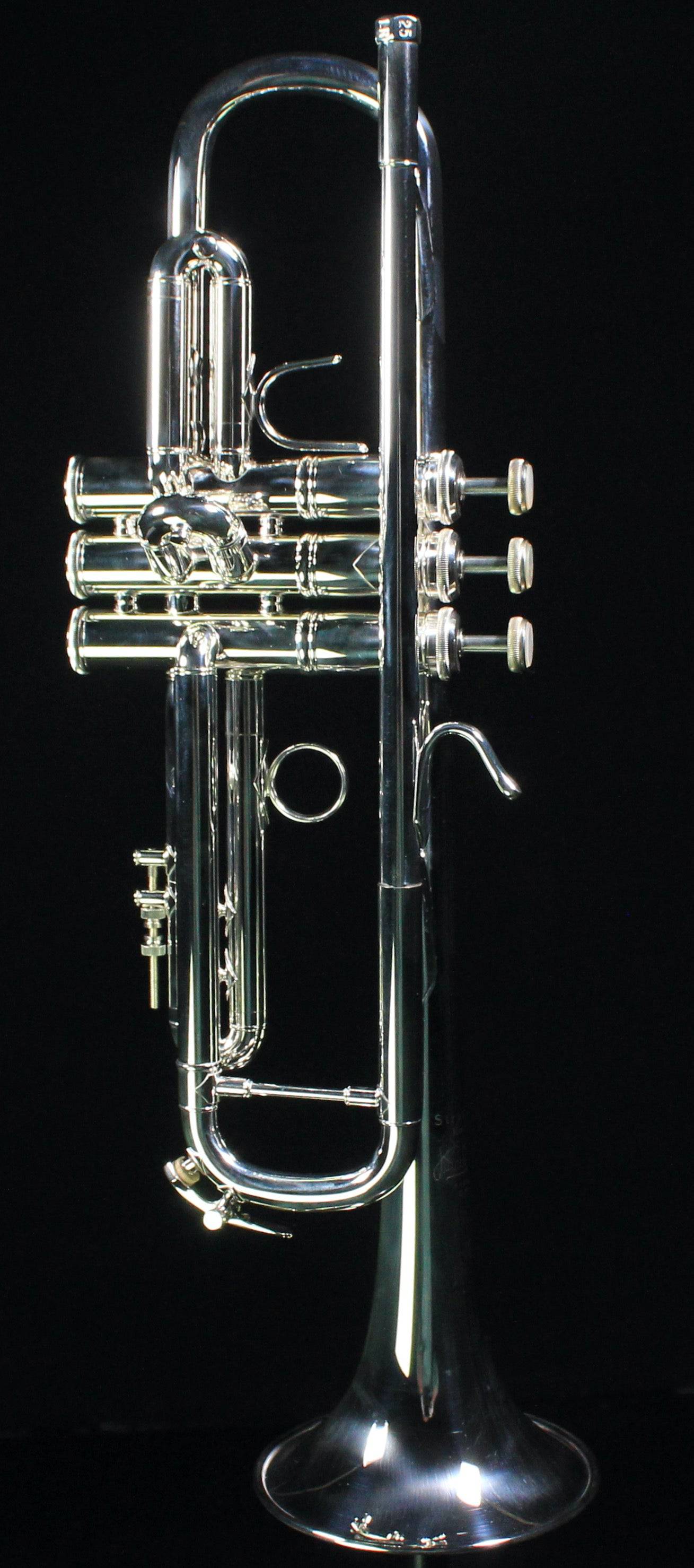 Bach Stradivarius LR180S37 Reverse Lead Professional Bb Trumpet (Silver Plated) - Palen Music