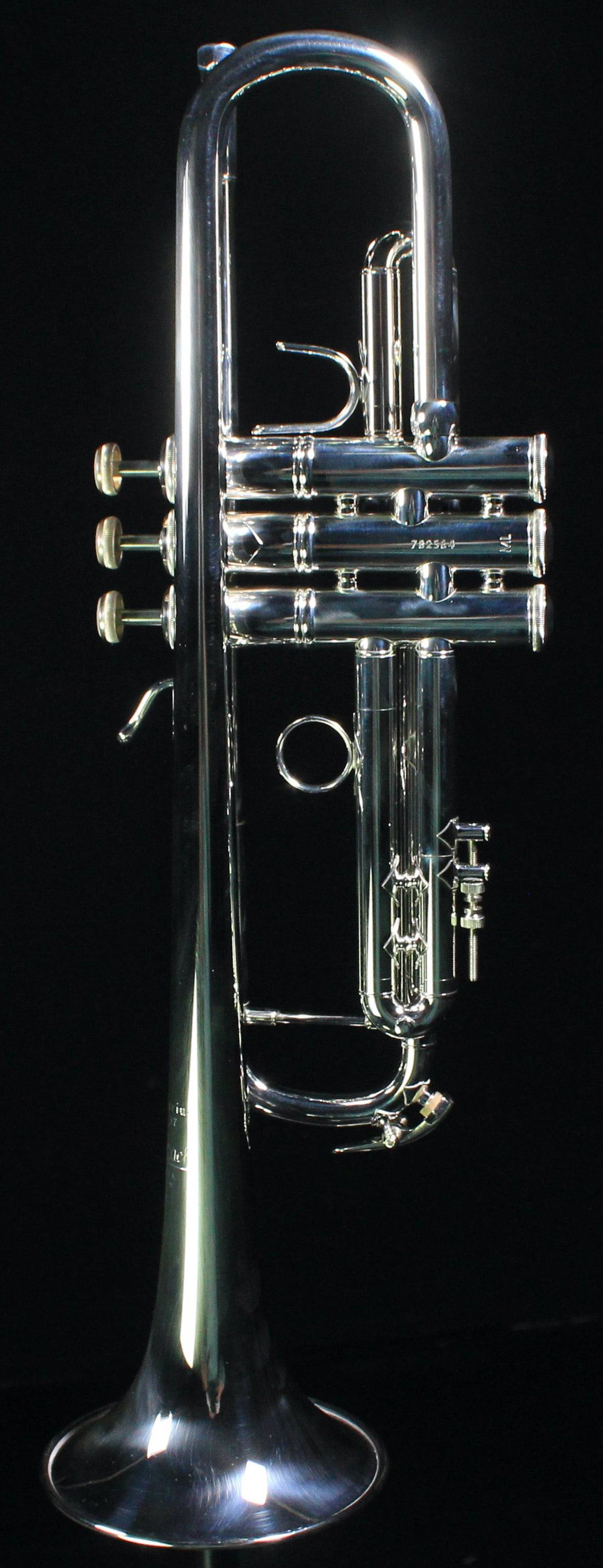 Bach Stradivarius LR180S37 Reverse Lead Professional Bb Trumpet (Silver Plated) - Palen Music